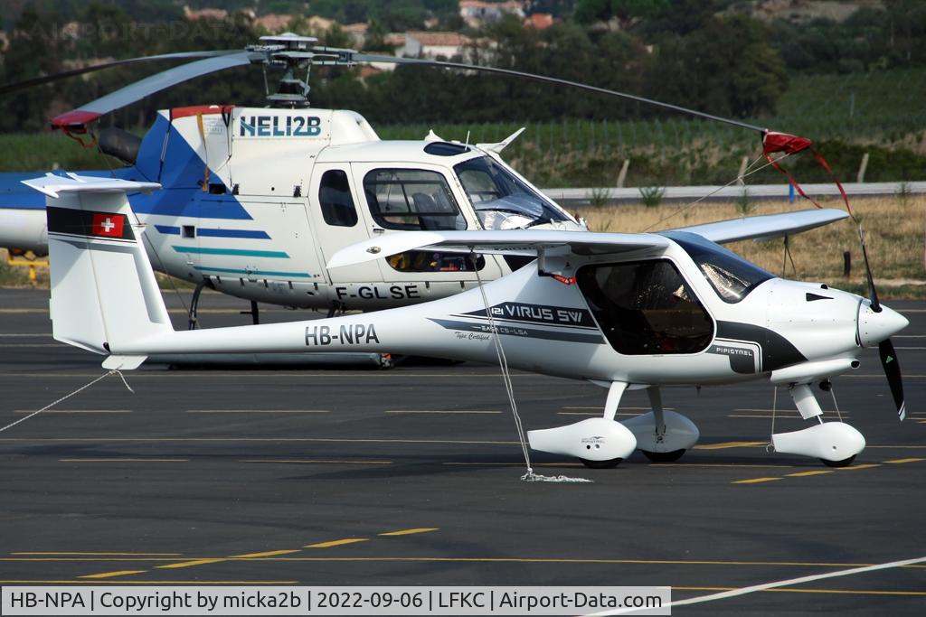HB-NPA, 2018 Pipistrel Virus SW 121 C/N VSW1210030, Parked