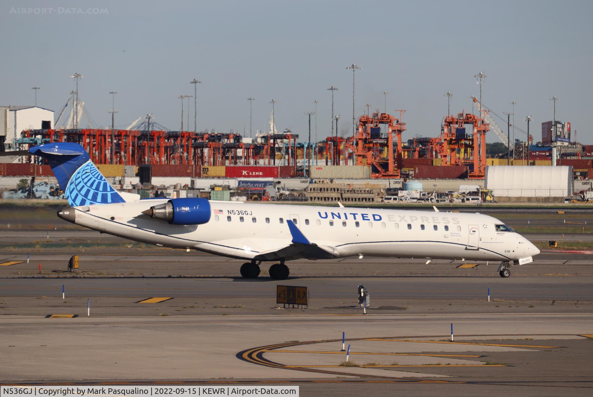 N536GJ, 2005 Bombardier CRJ-702 (CL-600-2C10) Regional Jet C/N 10224, CL-600-2C10