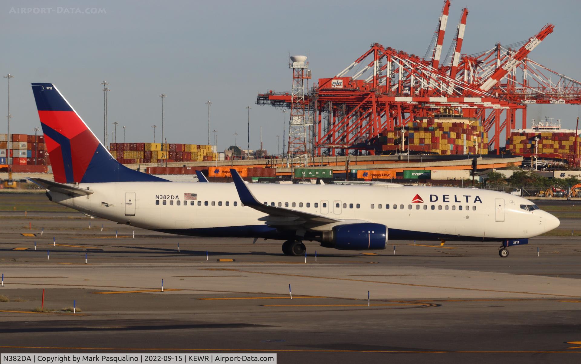 N382DA, 1999 Boeing 737-832 C/N 30345, Boeing 737-832