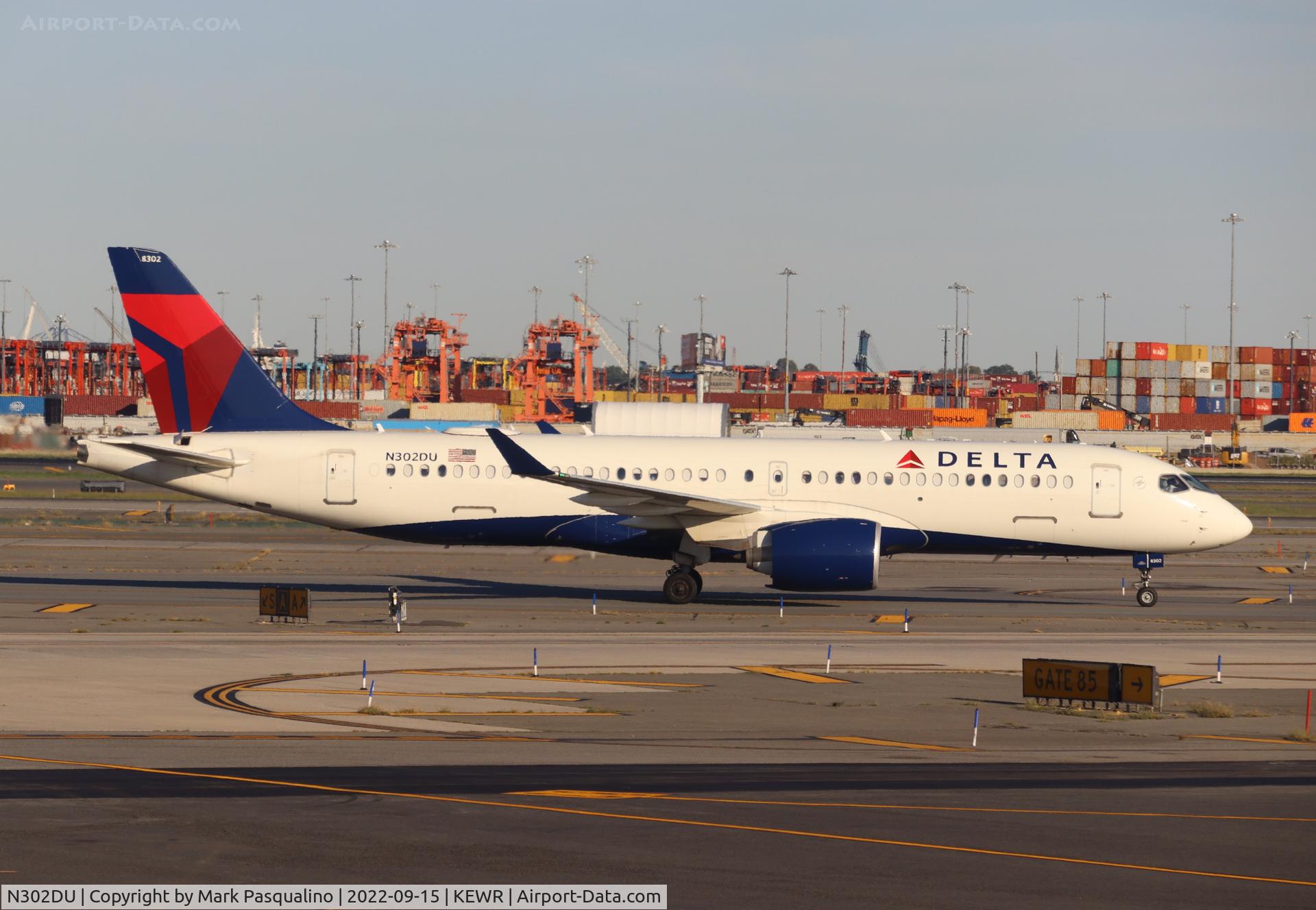 N302DU, 2020 Airbus A220-371 C/N 55070, Airbus A220-371