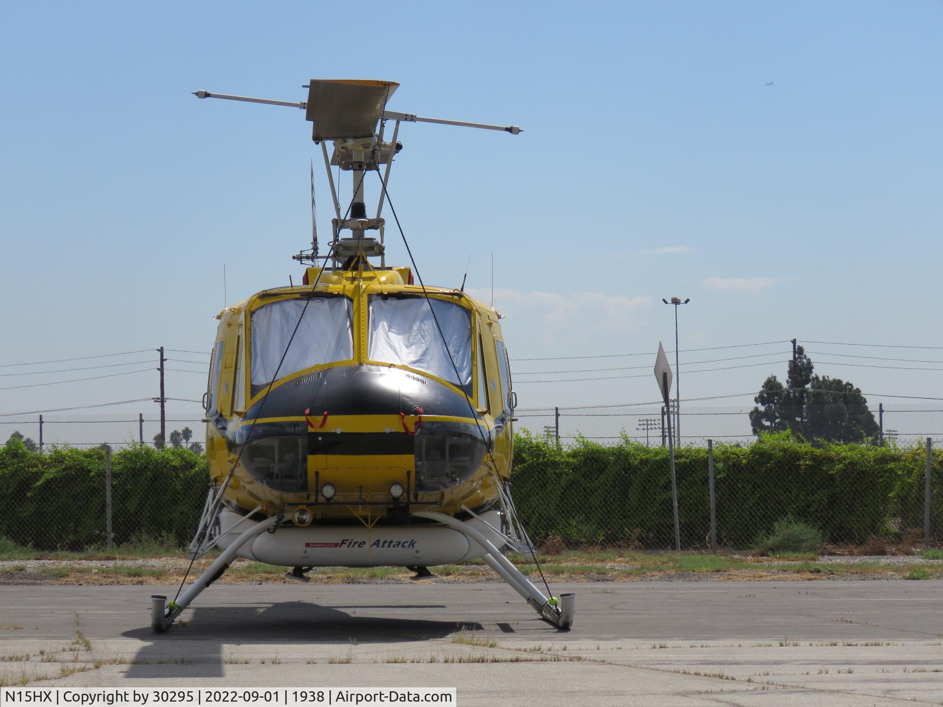 N15HX, 1972 Bell 205A-1 C/N 30117, Waiting