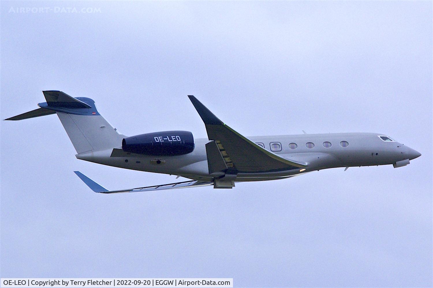 OE-LEO, 2017 Gulfstream Aerospace G650 (G-VI) C/N 6278, 2017 Gulfstream Aerospace G650 (G-VI), c/n 6278 at Luton