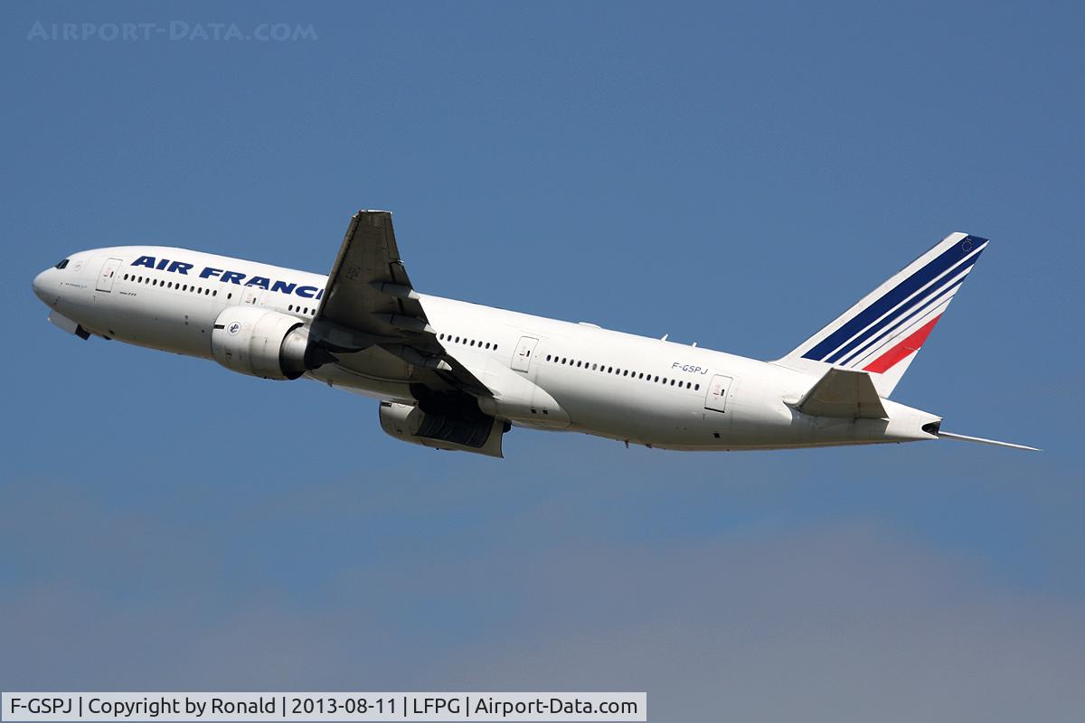F-GSPJ, 1999 Boeing 777-228/ER C/N 29009, at cdg