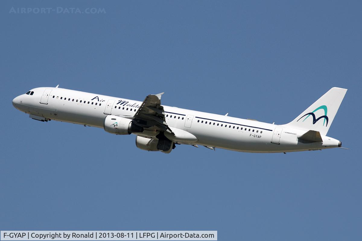 F-GYAP, 1994 Airbus A321-111 C/N 517, at cdg
