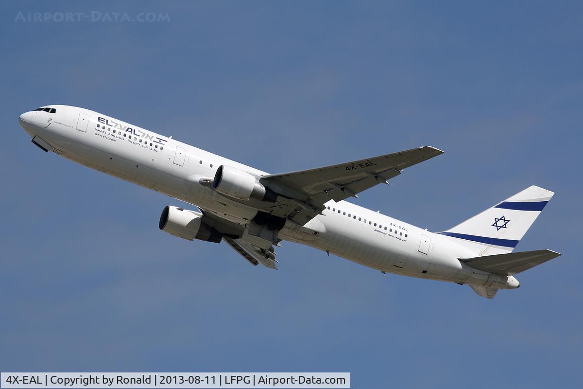 4X-EAL, 2000 Boeing 767-33A/ER C/N 27477, at cdg