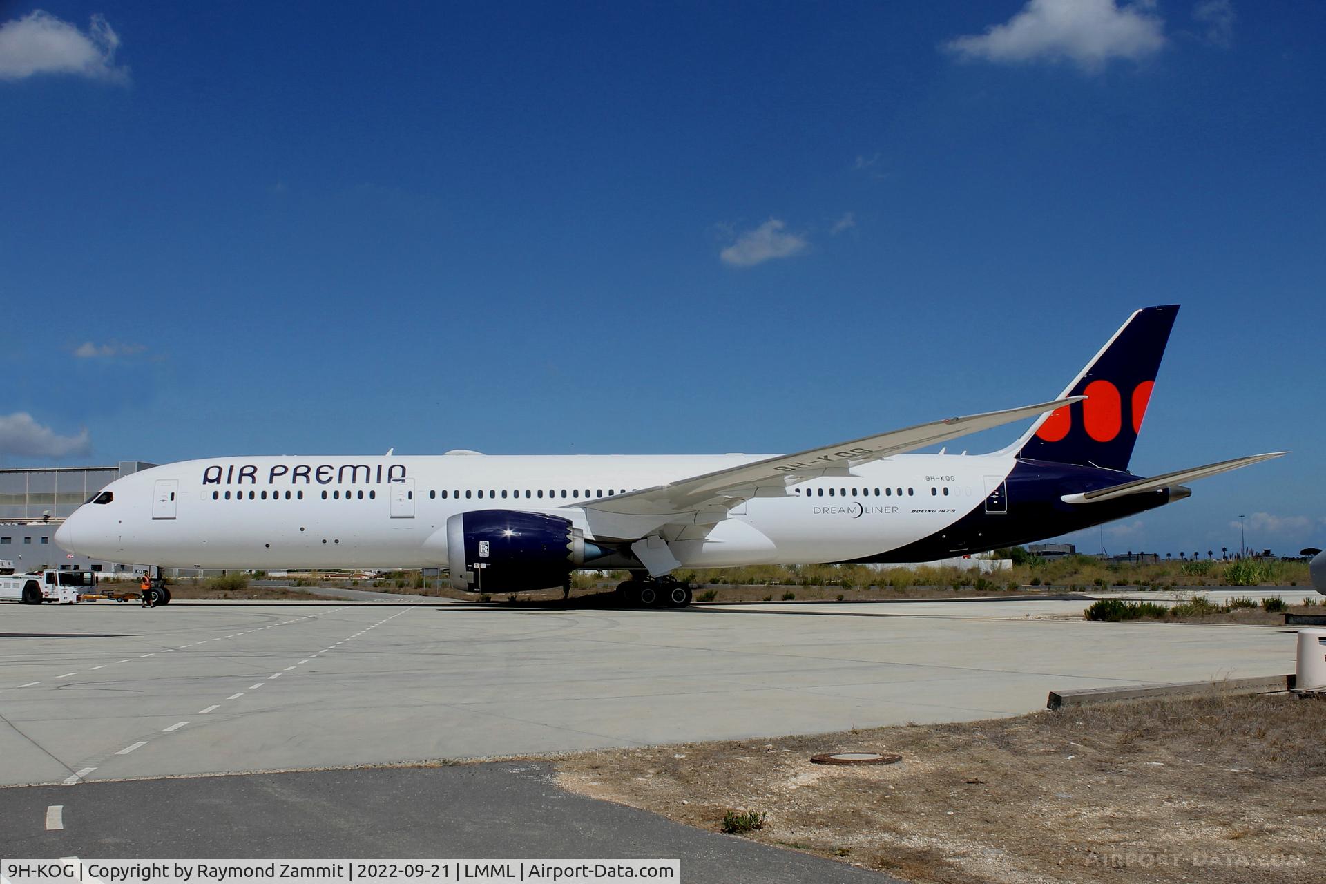 9H-KOG, 2018 Boeing 787-9 Dreamliner C/N 63314, B787 9H-KOG Air Premia