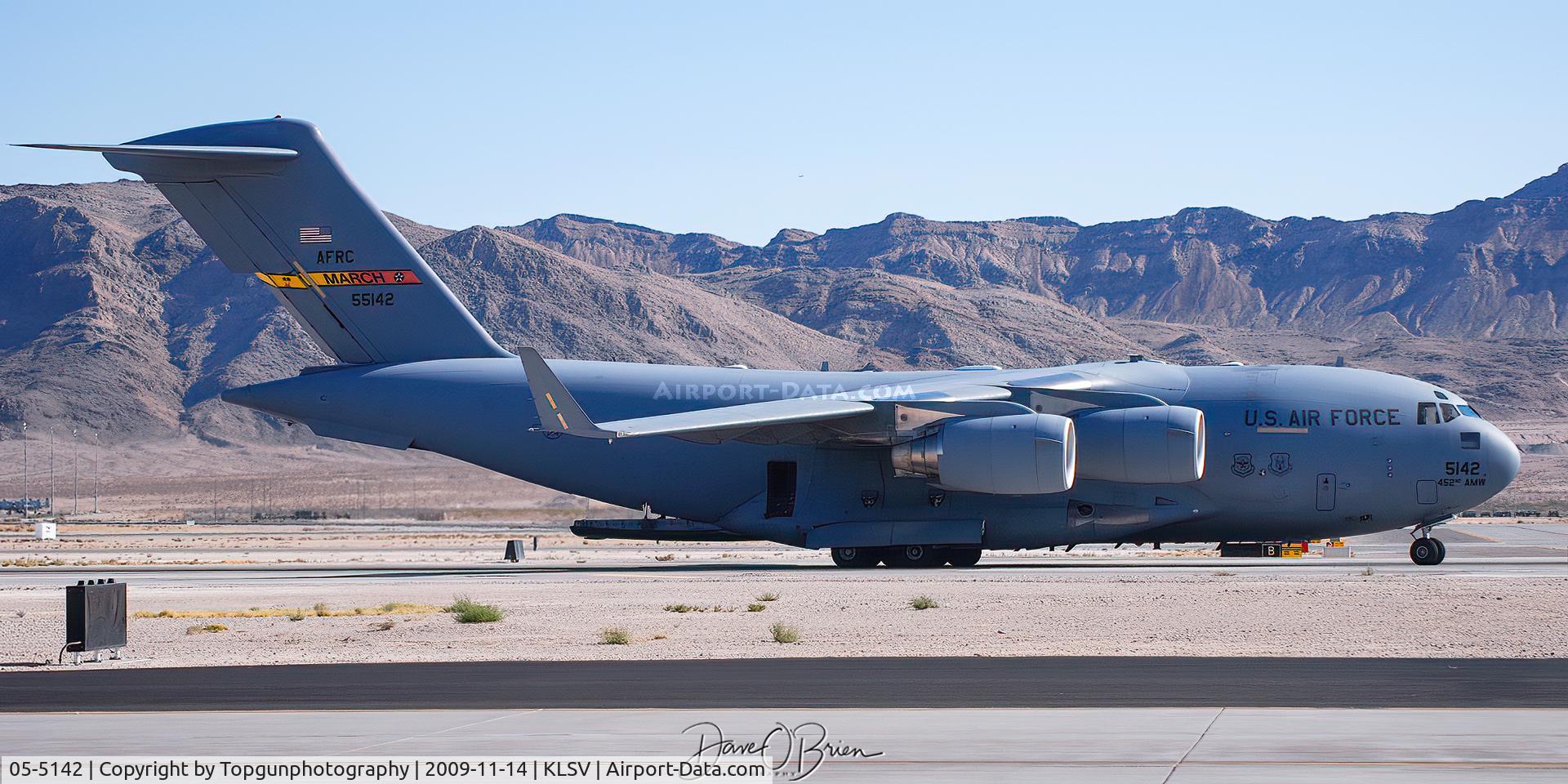 05-5142, 2005 Boeing C-17A Globemaster III C/N P-142, C-17 Demo