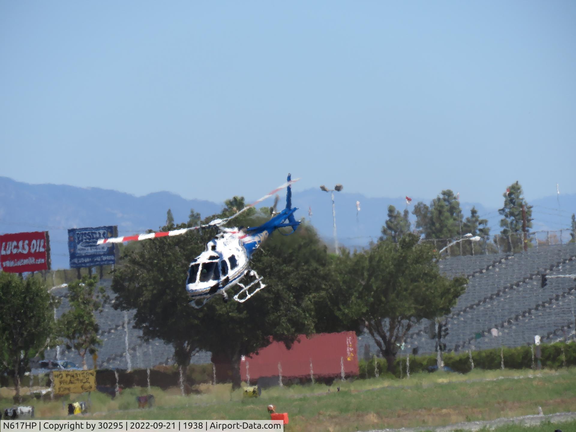 N617HP, 2001 Eurocopter AS-350B-3 Ecureuil Ecureuil C/N 3471, Gaining lift