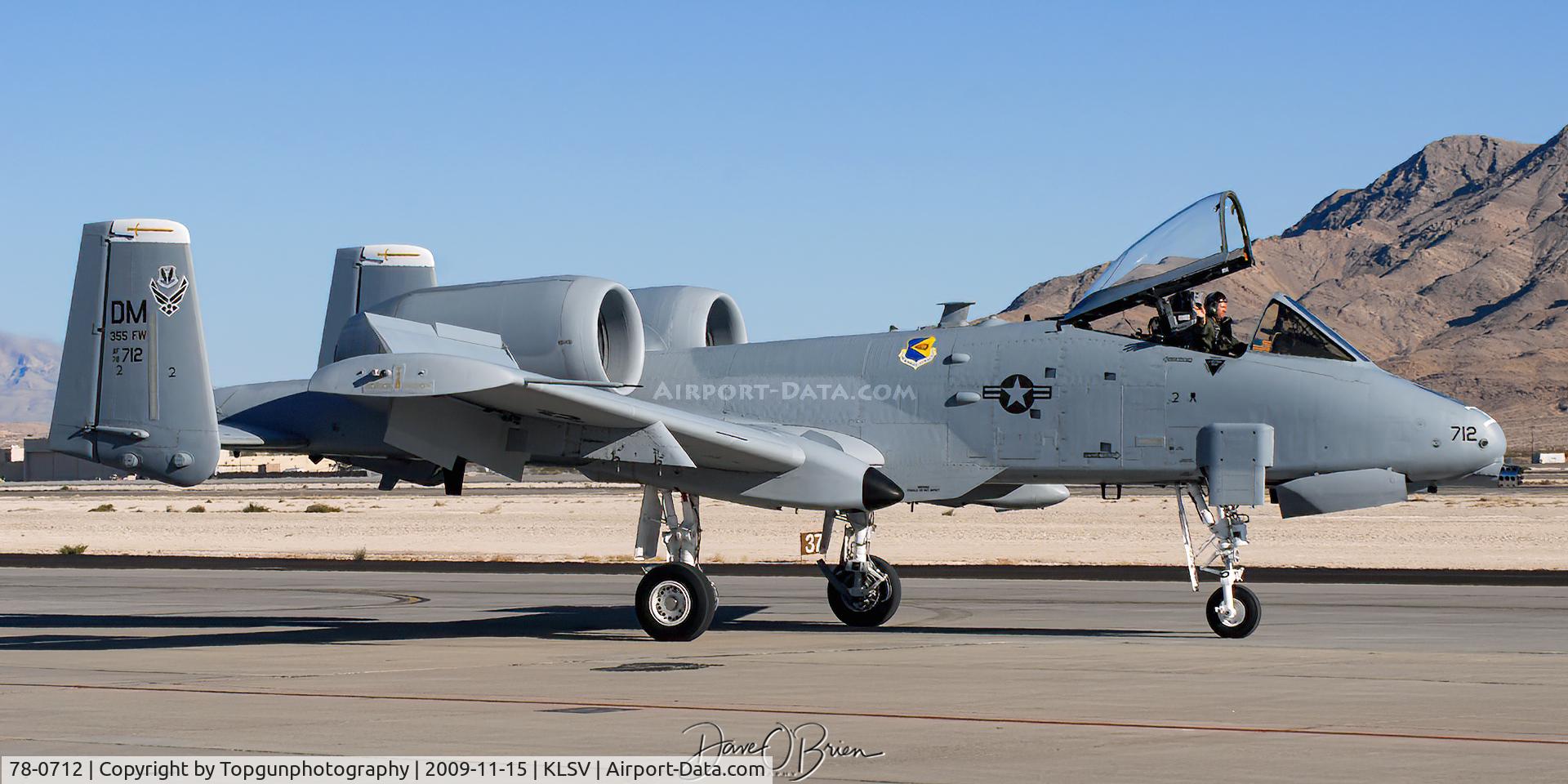 78-0712, 1978 Fairchild Republic A-10C Thunderbolt II C/N A10-0332, A-10 West Coast Demo