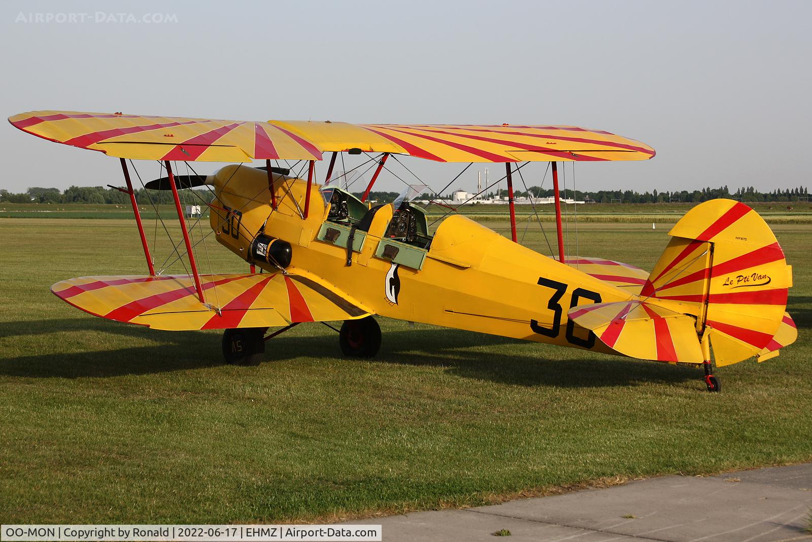 OO-MON, 1951 Stampe-Vertongen SV-4B C/N 1172, at