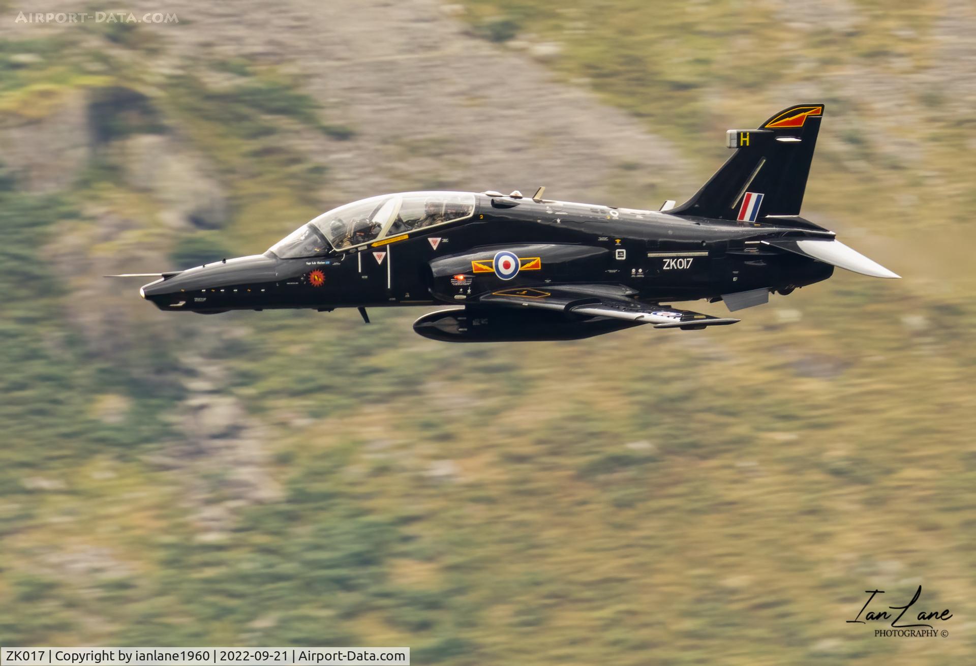 ZK017, 2008 British Aerospace Hawk T2 C/N RT008/1246, Cumbria LFA17
