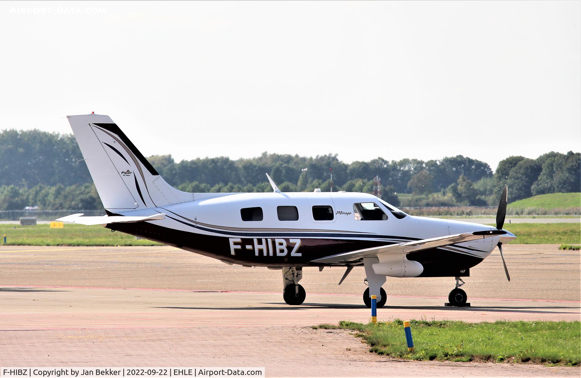 F-HIBZ, 2008 Piper PA-46-350P Malibu Mirage Malibu Mirage C/N 4636452, Lelystad Airport