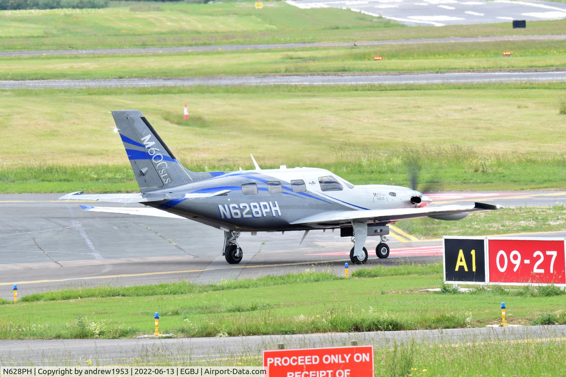 N628PH, 2020 Piper PA-46-600TP C/N 4698142, N628PH at Gloucestershire Airport.