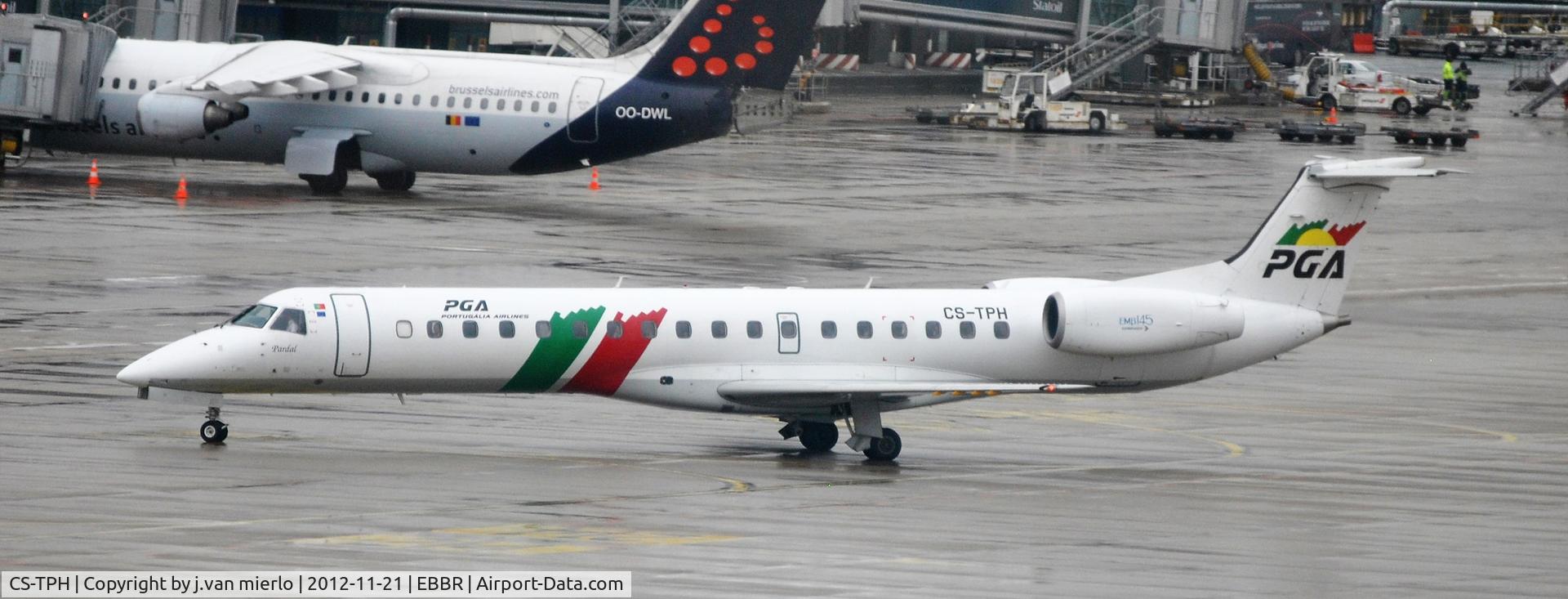 CS-TPH, 1997 Embraer EMB-145EP (ERJ-145EP) C/N 145017, Brussels