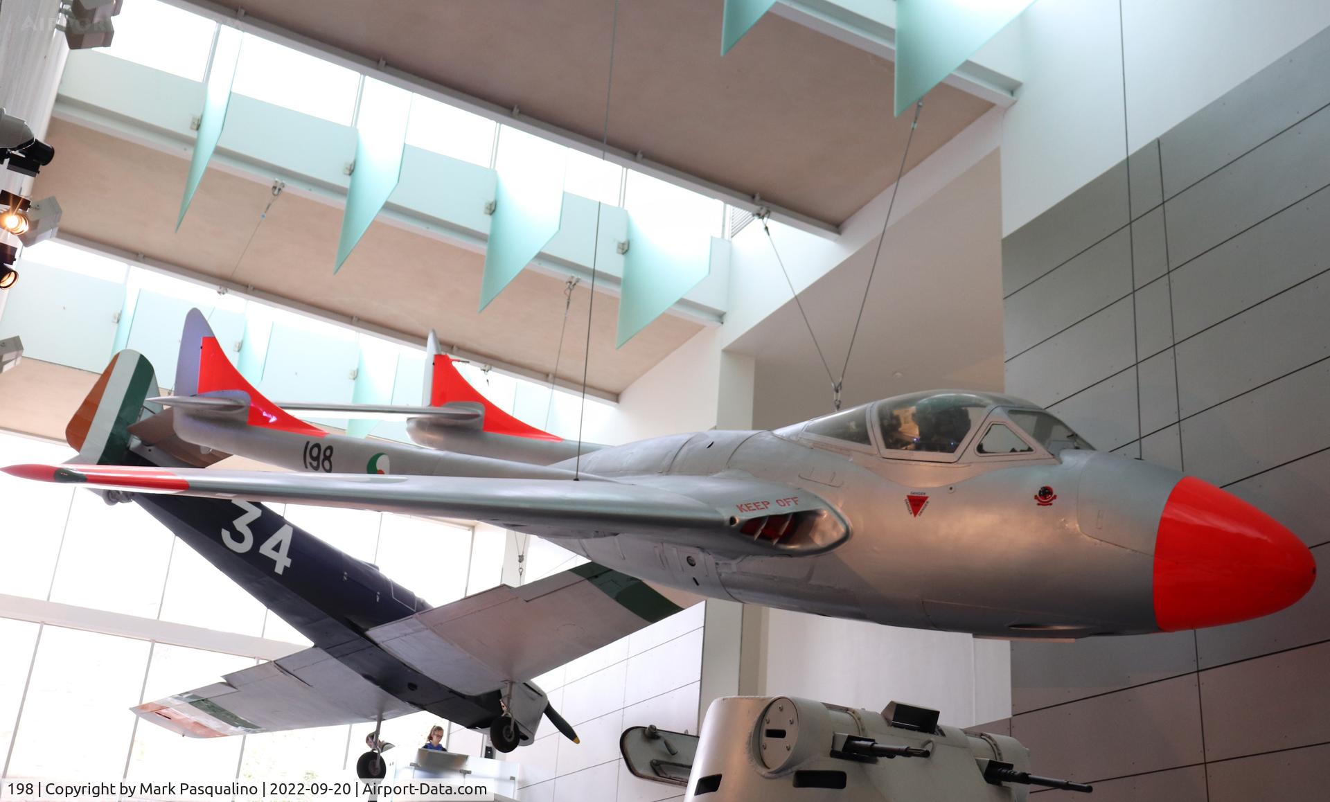 198, De Havilland DH-115 Vampire T.11 C/N 15563, DH-115 Vampire T.11, located in Dublin, Ireland