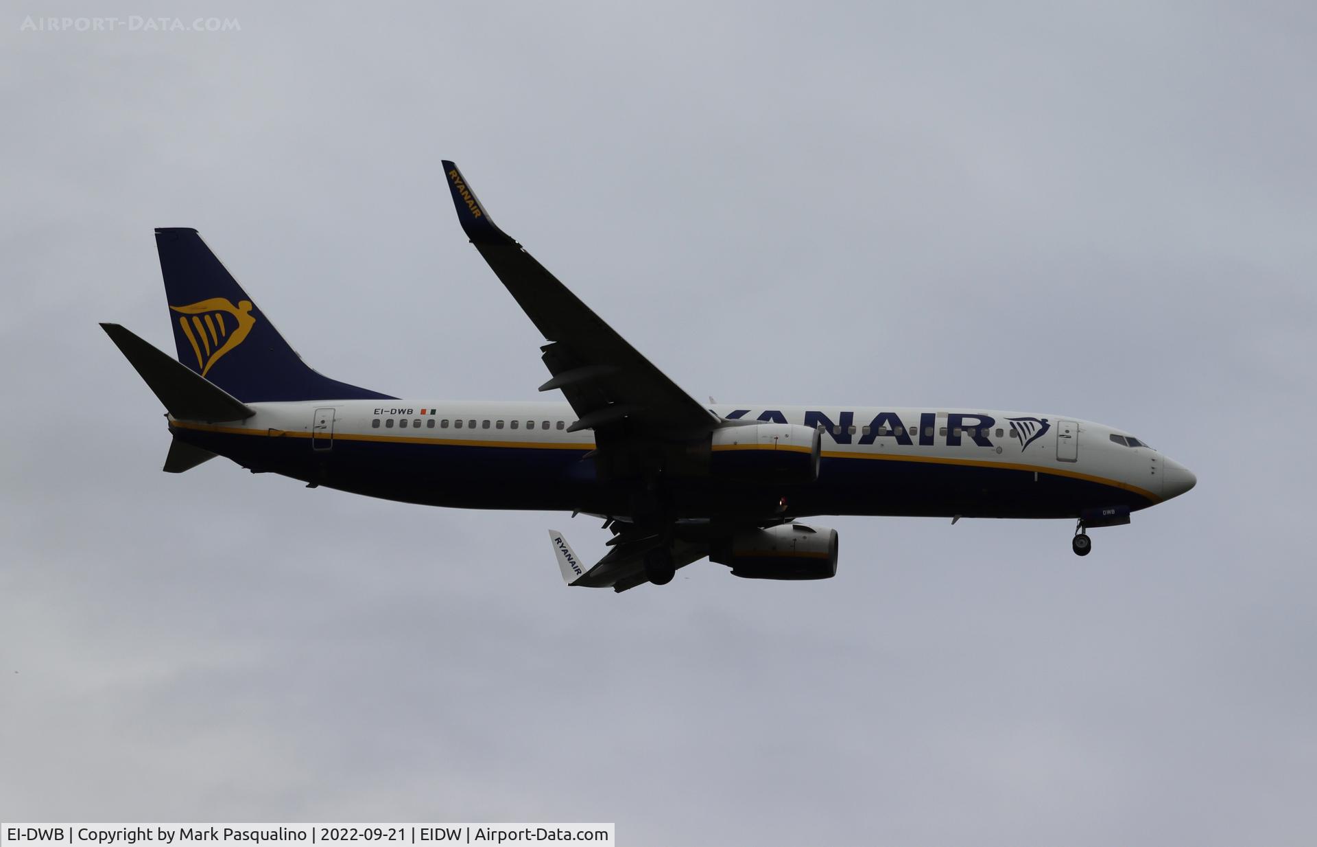 EI-DWB, 2007 Boeing 737-8AS C/N 36075, Boeing 737-8AS
