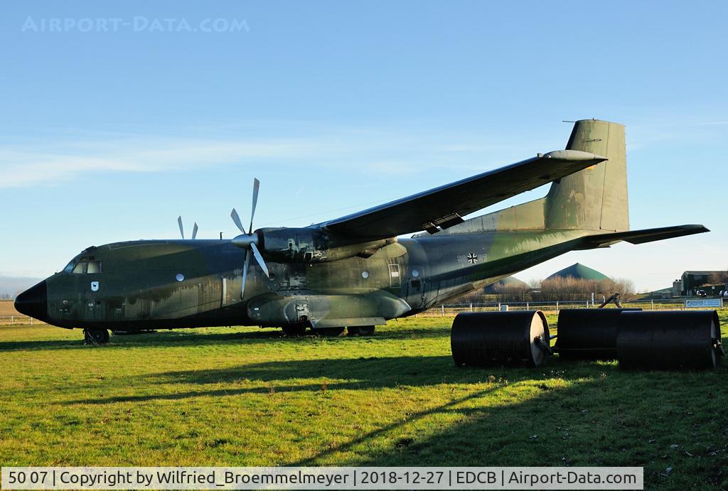 50 07, Transall C-160D C/N D7, Shown at Ballenstedt Airfield (Germany - Saxony-Anhalt).
