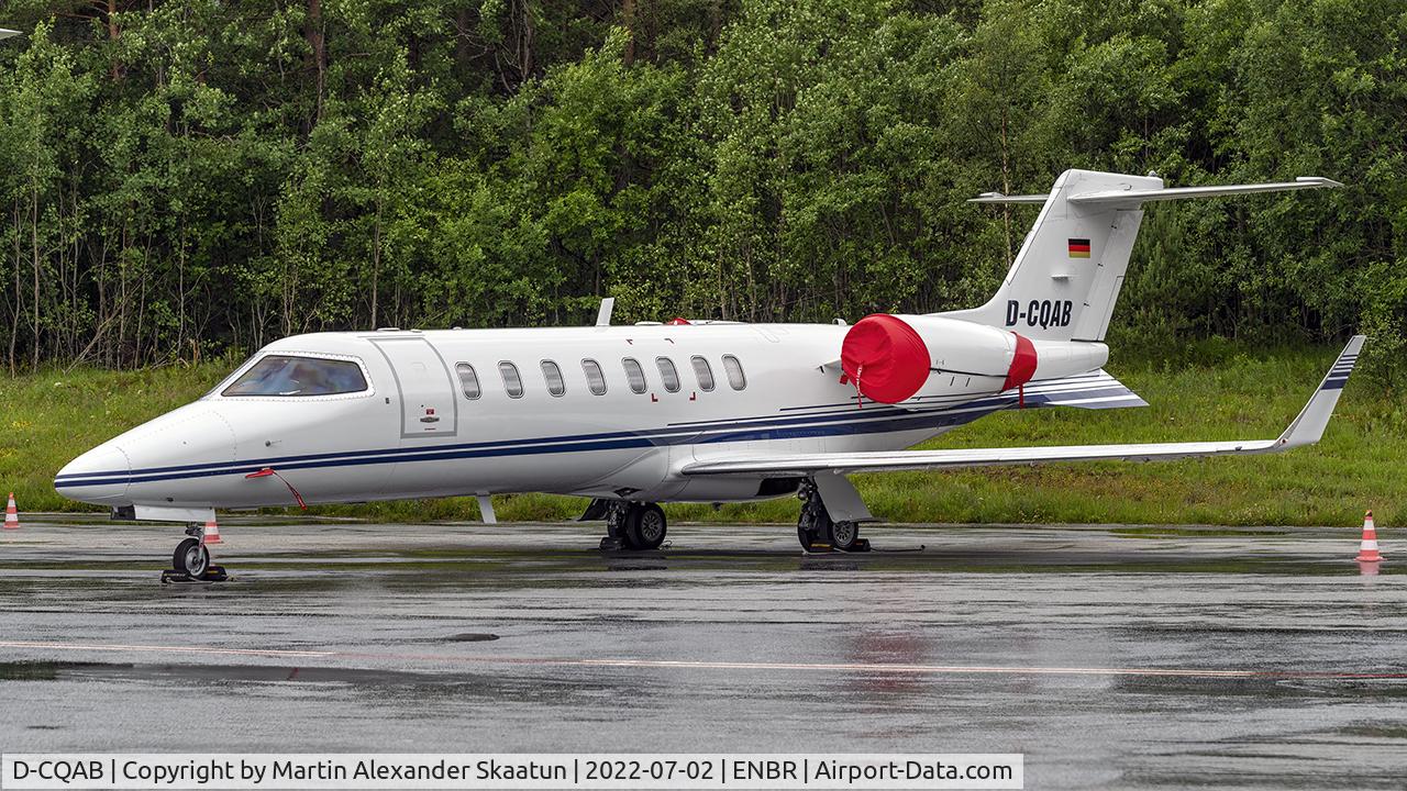 D-CQAB, 2007 Learjet 45 C/N 45-347, Parked.
