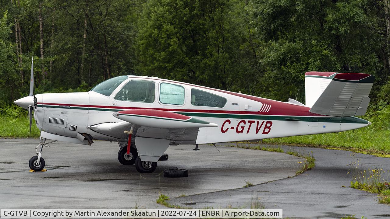 C-GTVB, 1973 Beech V35B Bonanza C/N D-9481, Parked.