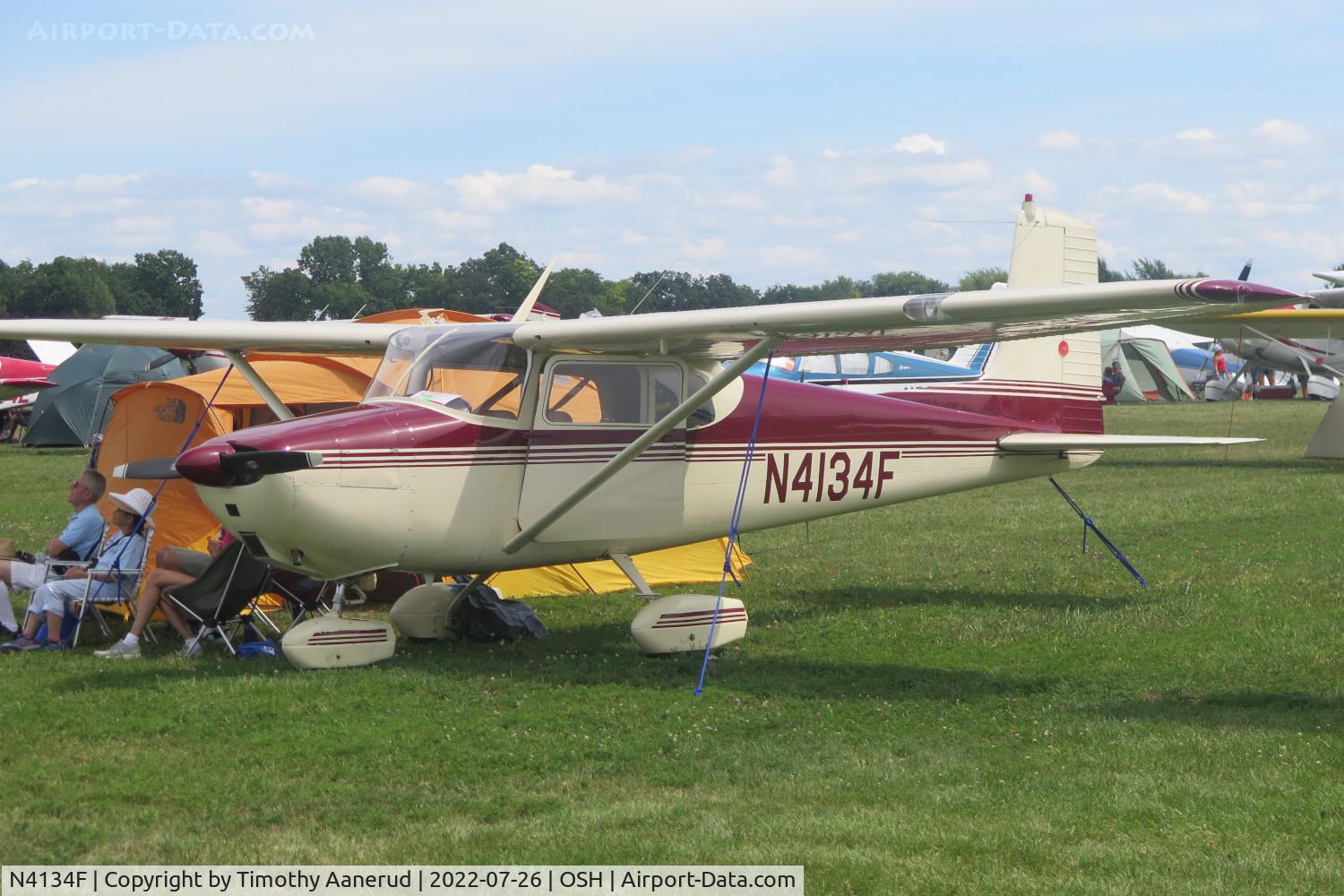N4134F, 1958 Cessna 172 C/N 46034, 1958 Cessna 172, c/n: 46034, AirVenture 2022