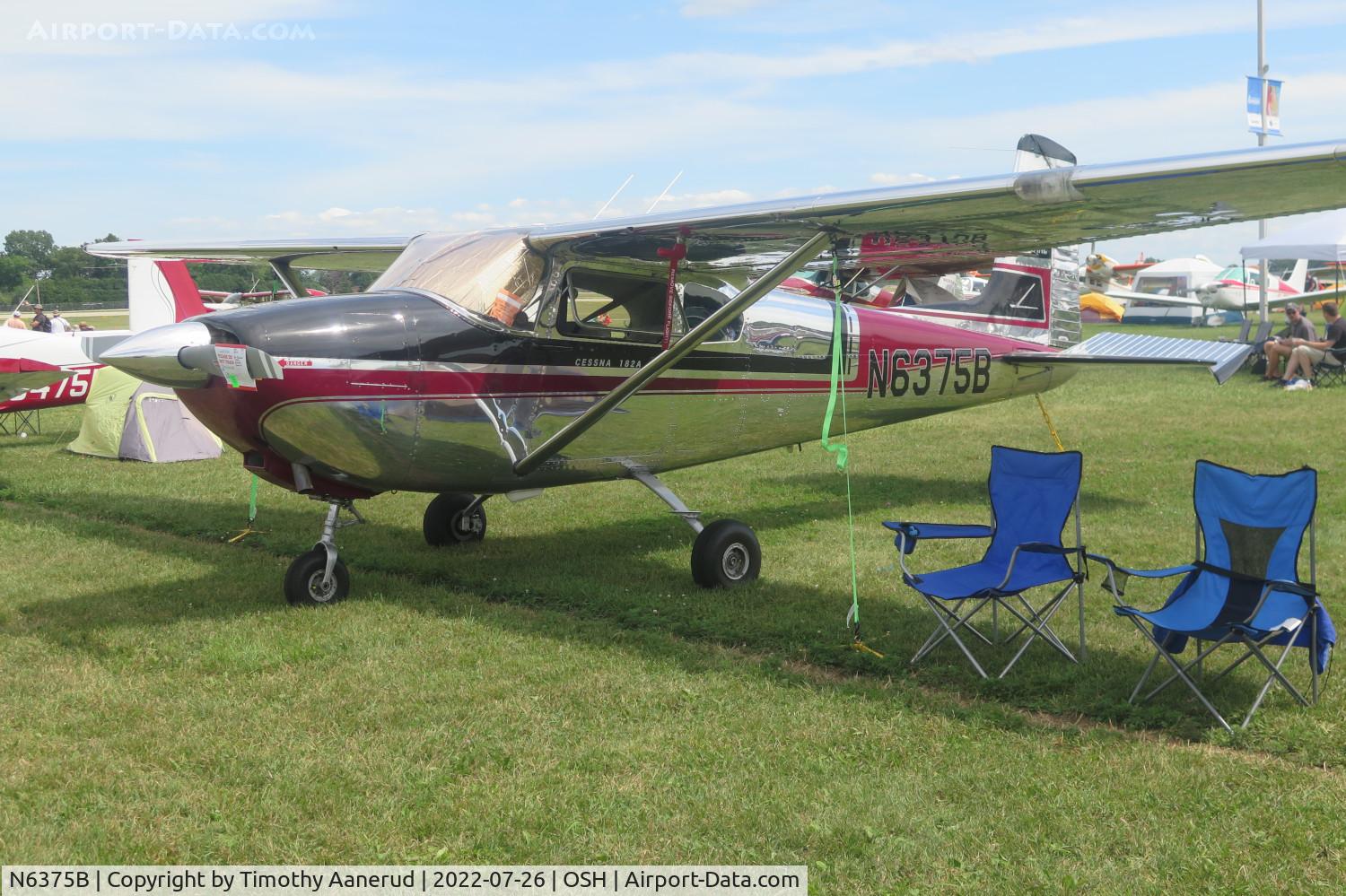 N6375B, 1957 Cessna 182A Skylane C/N 34275, 1957 Cessna 182A, c/n: 34275, AirVenture 2022