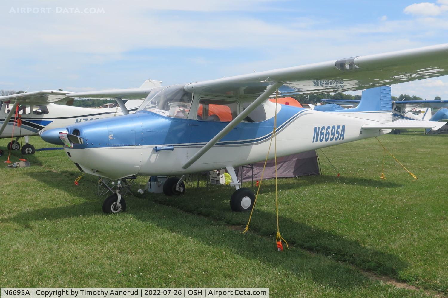 N6695A, 1956 Cessna 172 C/N 28795, 1956 Cessna 172, c/n: 28795, AirVenture 2022