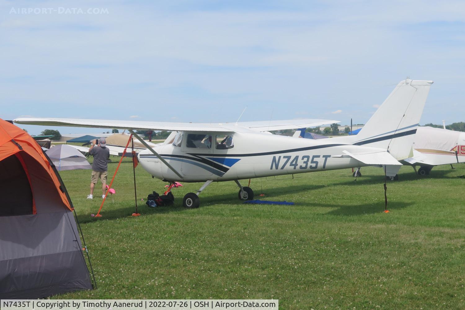 N7435T, 1959 Cessna 172A C/N 47035, 1959 Cessna 172A, c/n: 47035, AirVenture 2022