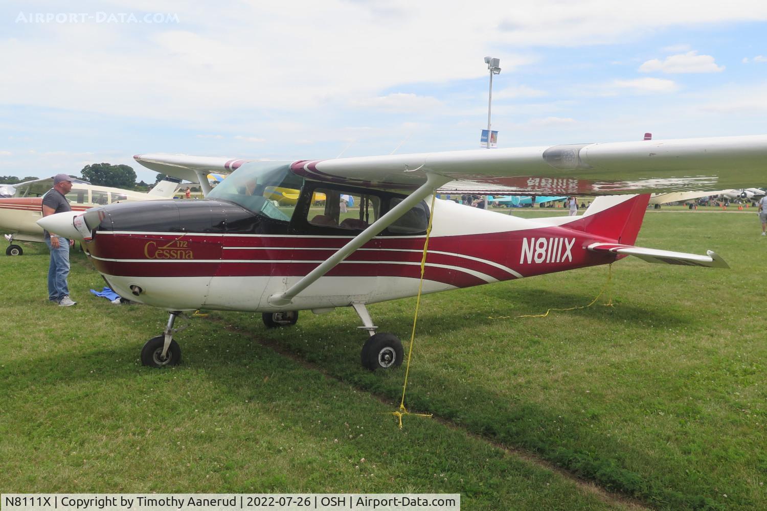 N8111X, 1961 Cessna 172B C/N 17248611, 1961 Cessna 172B, c/n: 17248611, AirVenture 2022