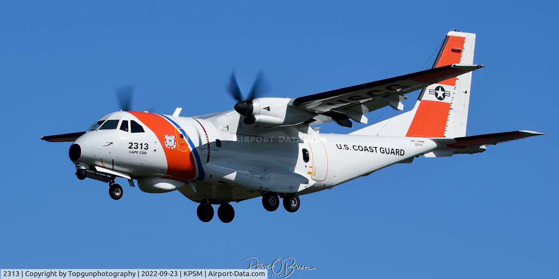 2313, 2012 Airtech HC-144A Ocean Sentry (CN-235M-300) C/N C202, USCG working RW34