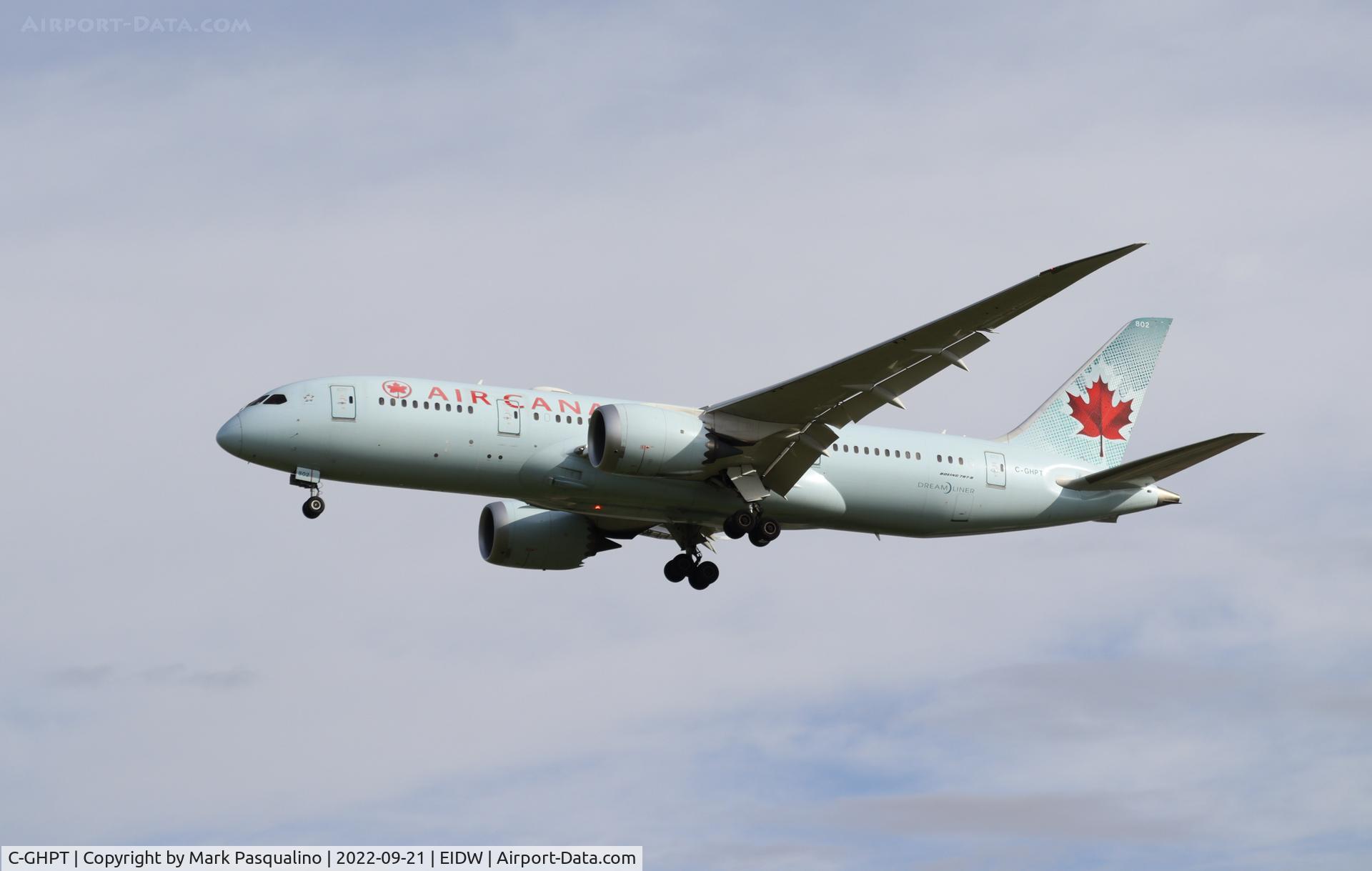 C-GHPT, 2014 Boeing 787-8 Dreamliner C/N 35258, Boeing 787-8