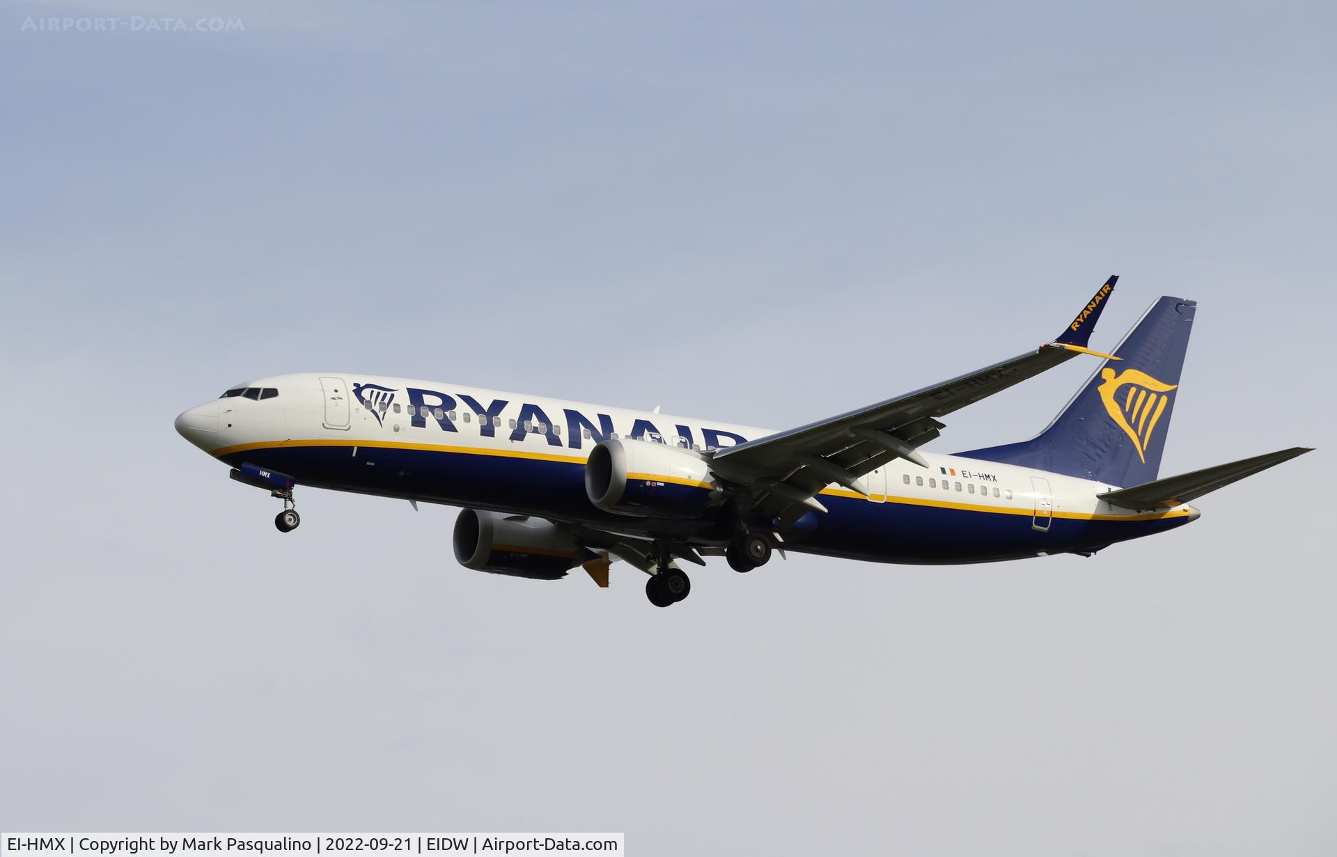 EI-HMX, 2022 Boeing 737-8-200 MAX C/N 65893, Boeing 737-8-200 MAX