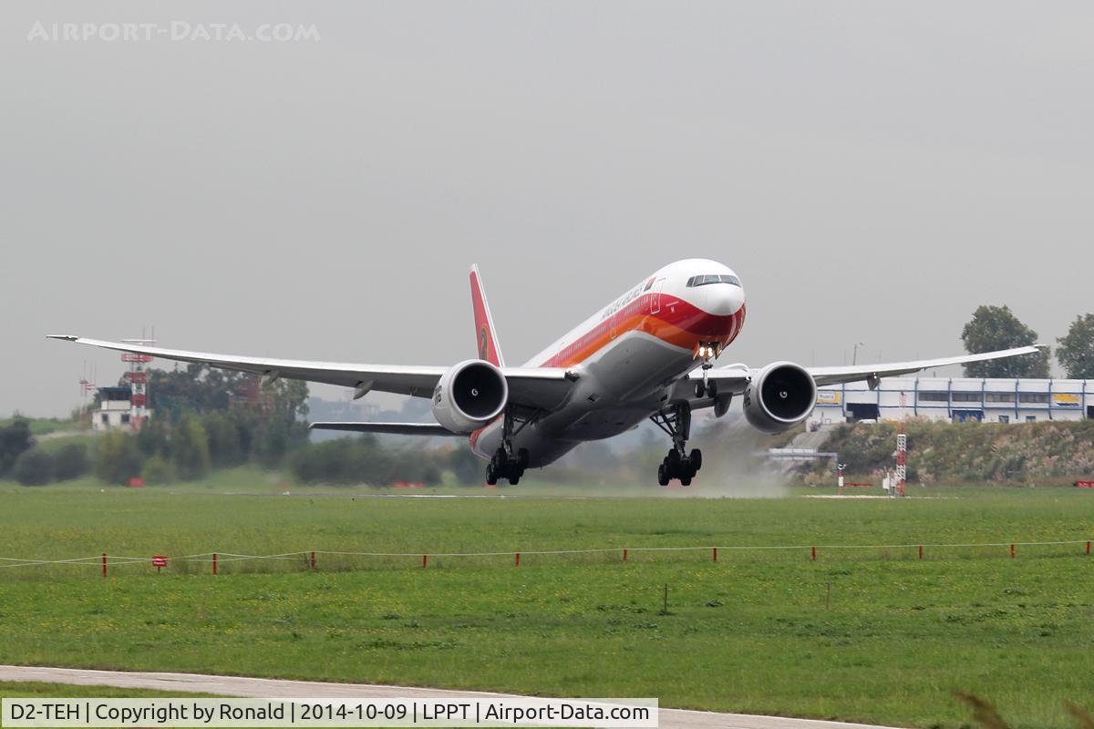 D2-TEH, 2011 Boeing 777-3M2/ER C/N 40806, at lis