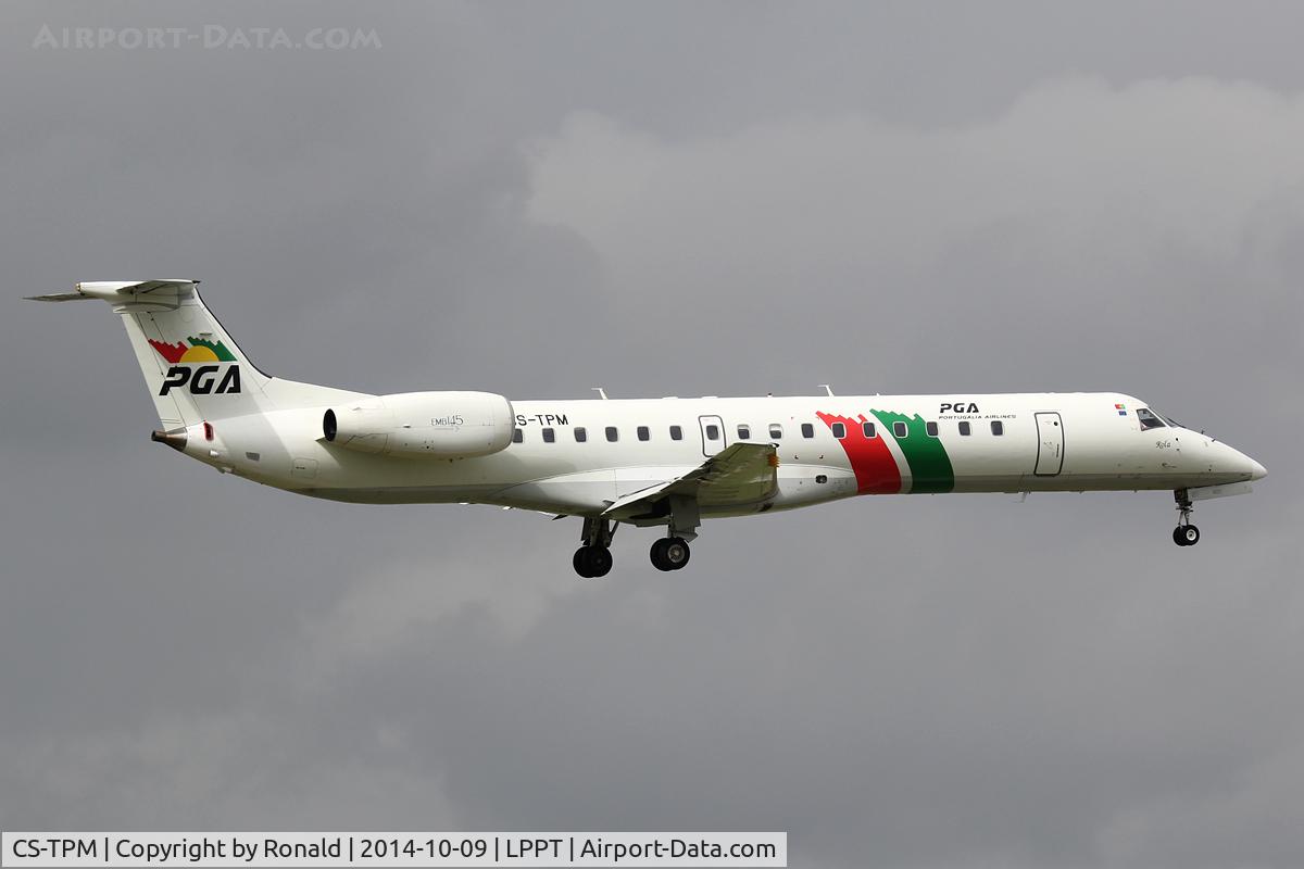CS-TPM, 1998 Embraer EMB-145EP (ERJ-145EP) C/N 145095, at lis