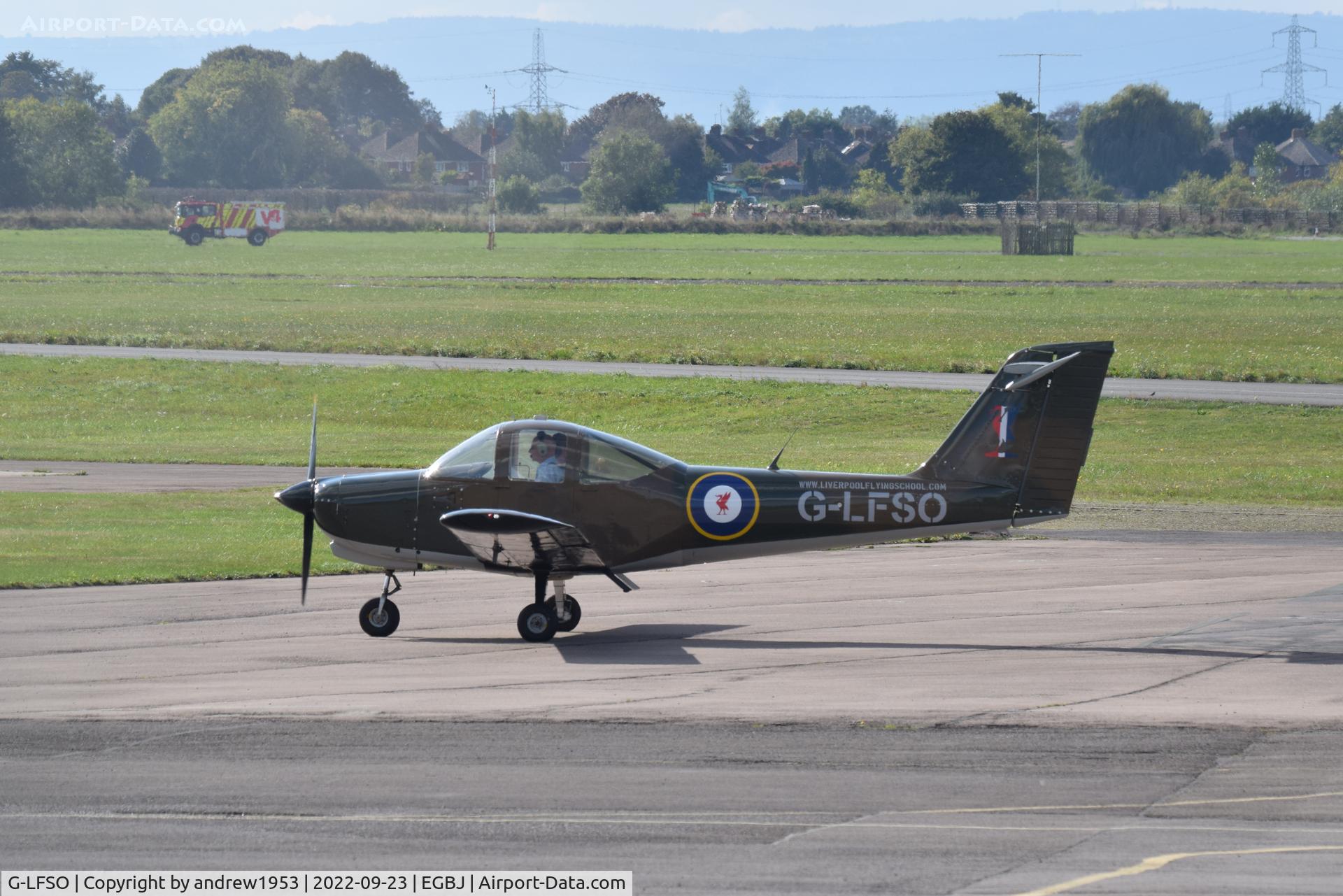 G-LFSO, 1979 Piper PA-38-112 Tomahawk Tomahawk C/N 38-79A1067, G-LFSO at Gloucestershire Airport.