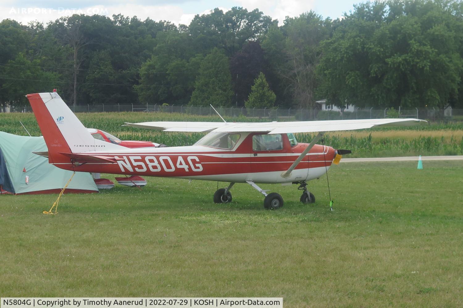 N5804G, 1969 Cessna 150K C/N 15071304, 1969 Cessna 150K, c/n: 15071304, AirVenture 2022