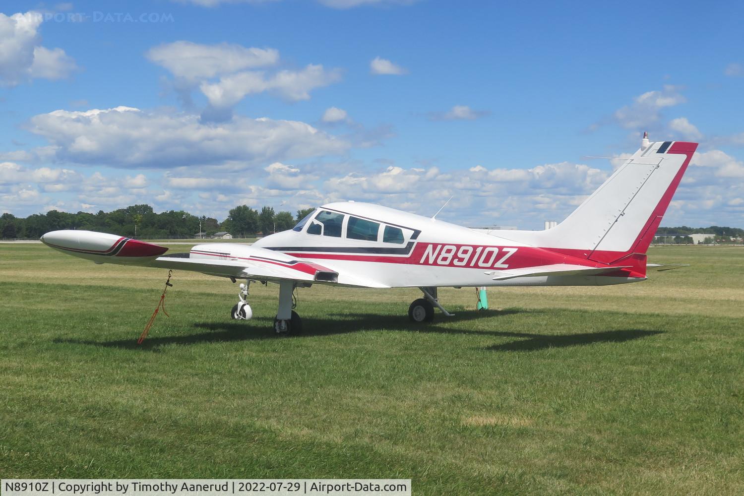 N8910Z, 1961 Cessna 310G C/N 310G0010, 1961 Cessna 310G, c/n: 310G0010, AirVenture 2022