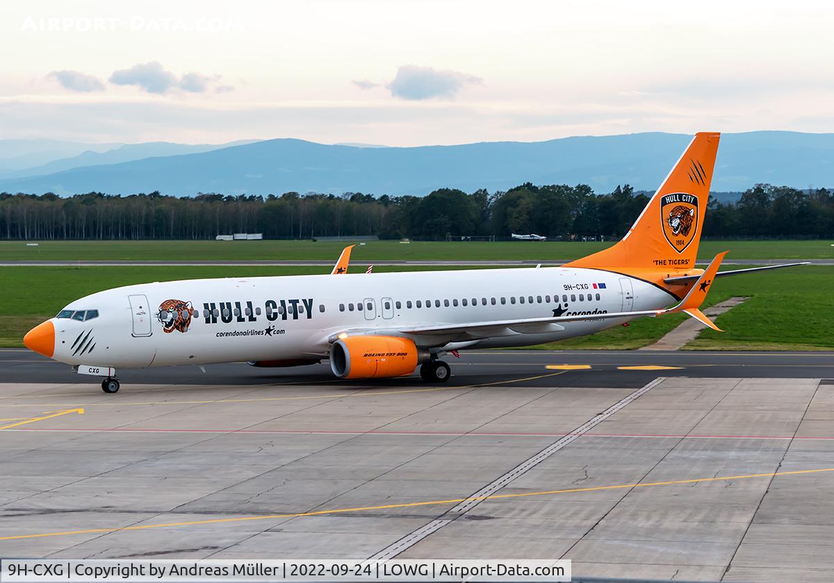 9H-CXG, 2001 Boeing 737-8K5 C/N 37254, Nice livery.