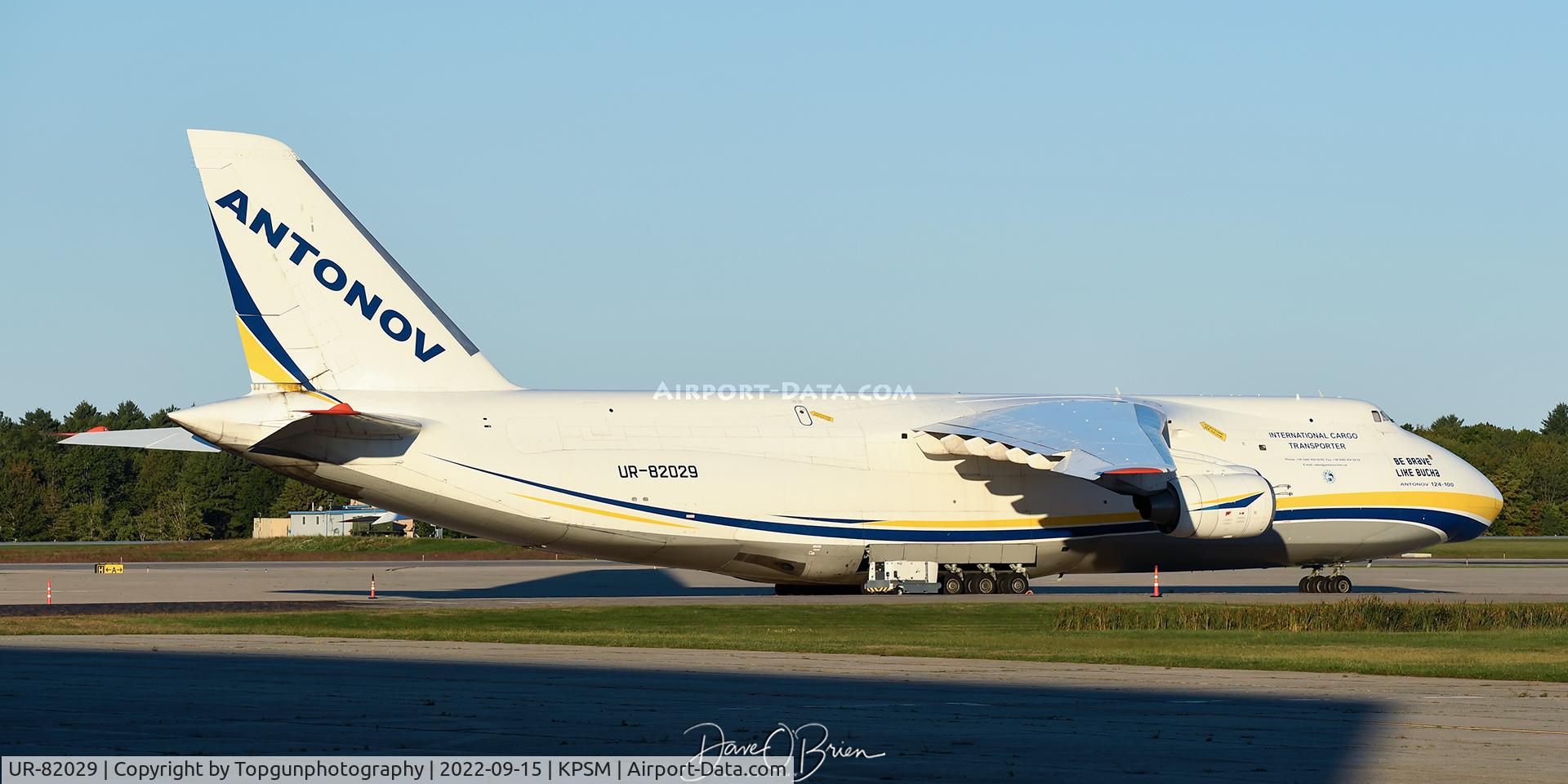 UR-82029, 1991 Antonov An-124-100 Ruslan C/N 19530502630/0210, stop over