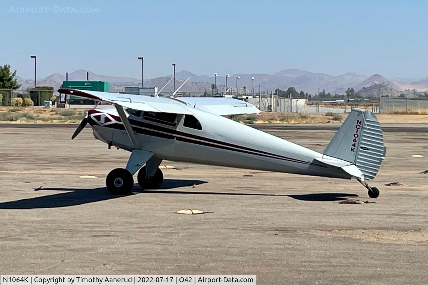 N1064K, 1946 Luscombe 8A C/N 3791, 1946 Luscombe 8A, c/n: 3791
