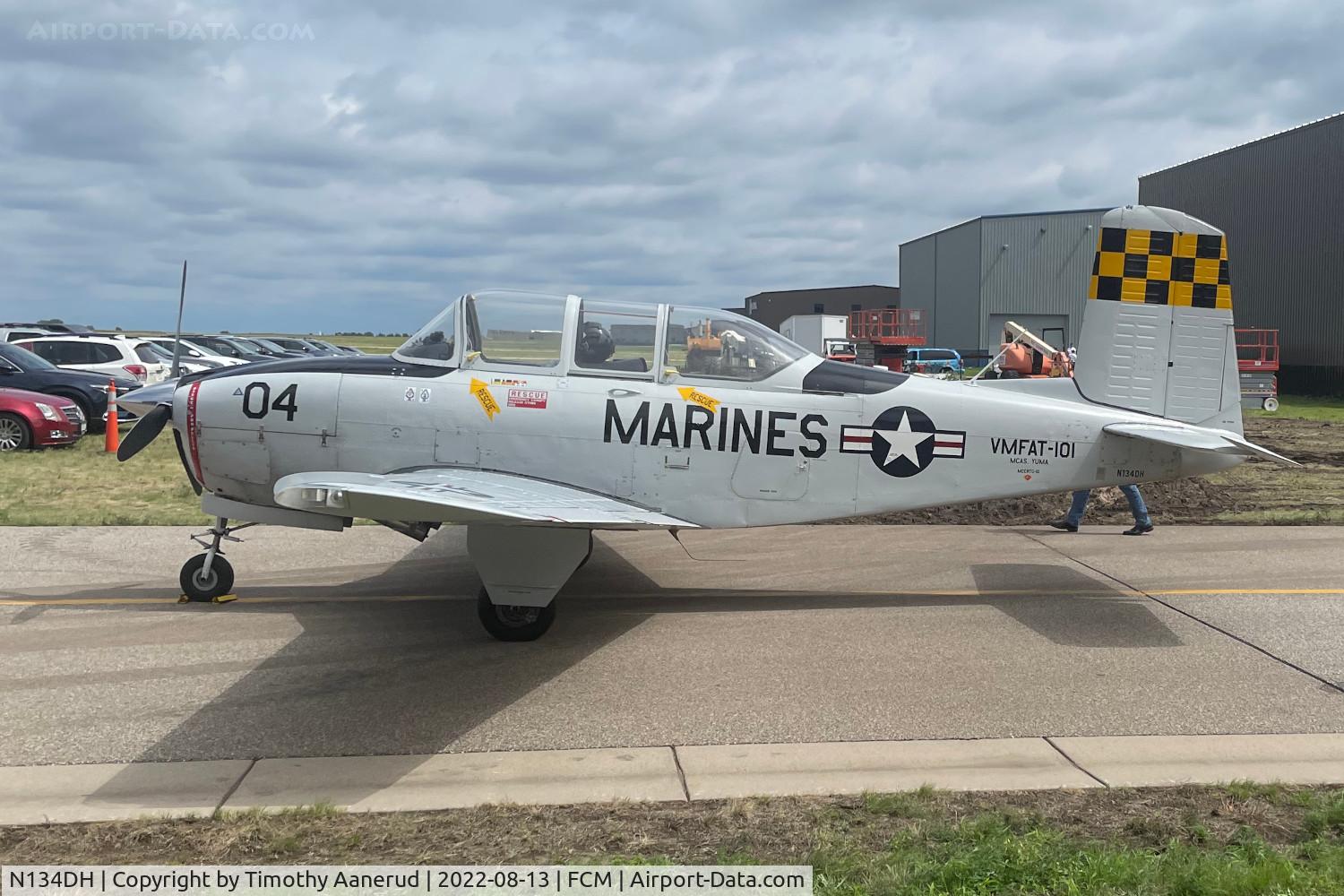 N134DH, 1953 Beech (CCF) T-34A (A45) Mentor C/N CCF34-78, 1953 Beech (CCF) T-34A (A45) Mentor, c/n: CCF34-78