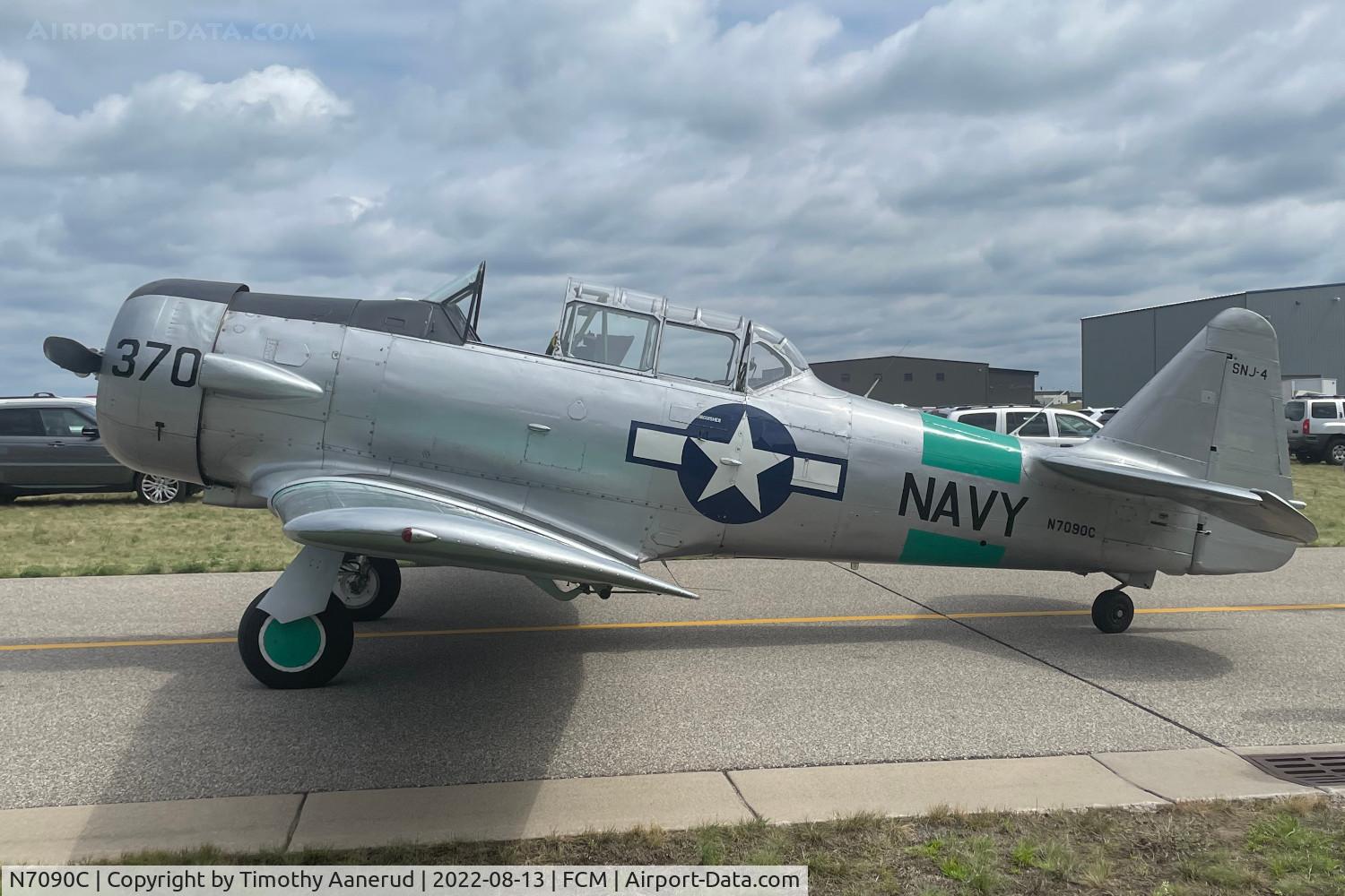 N7090C, North American SNJ-4 Texan C/N 88-13370, North American SNJ-4, c/n: 88-13370