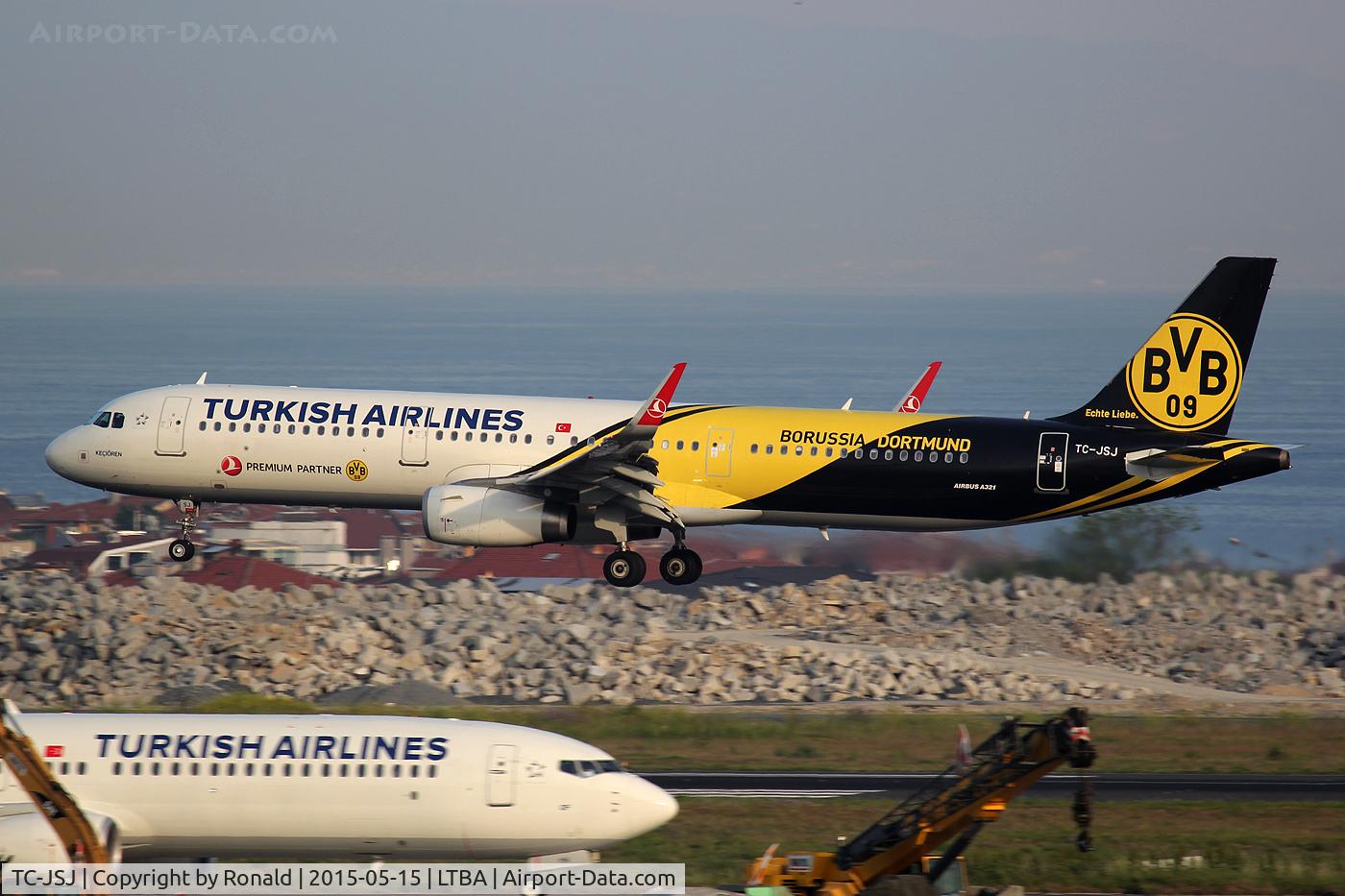 TC-JSJ, 2013 Airbus A321-231 C/N 5633, at istltba