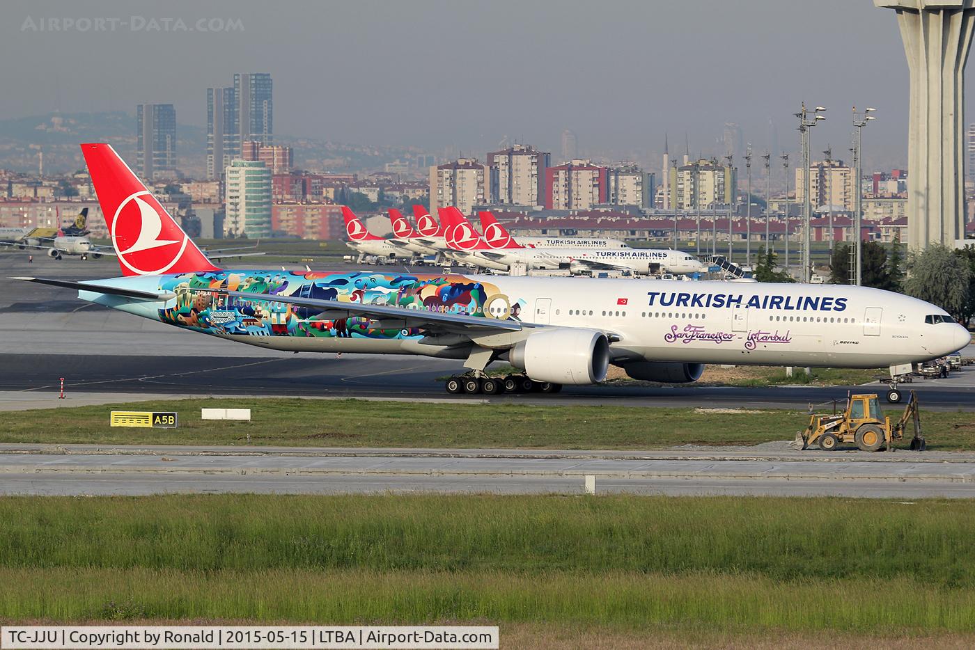 TC-JJU, 2014 Boeing 777-3F2/ER C/N 60401, at ist