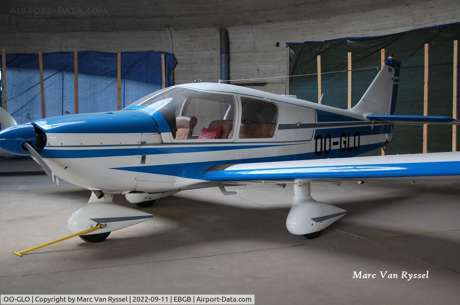 OO-GLO, 1973 Robin HR-100-210 Safari C/N 172, At Grimbergen.
