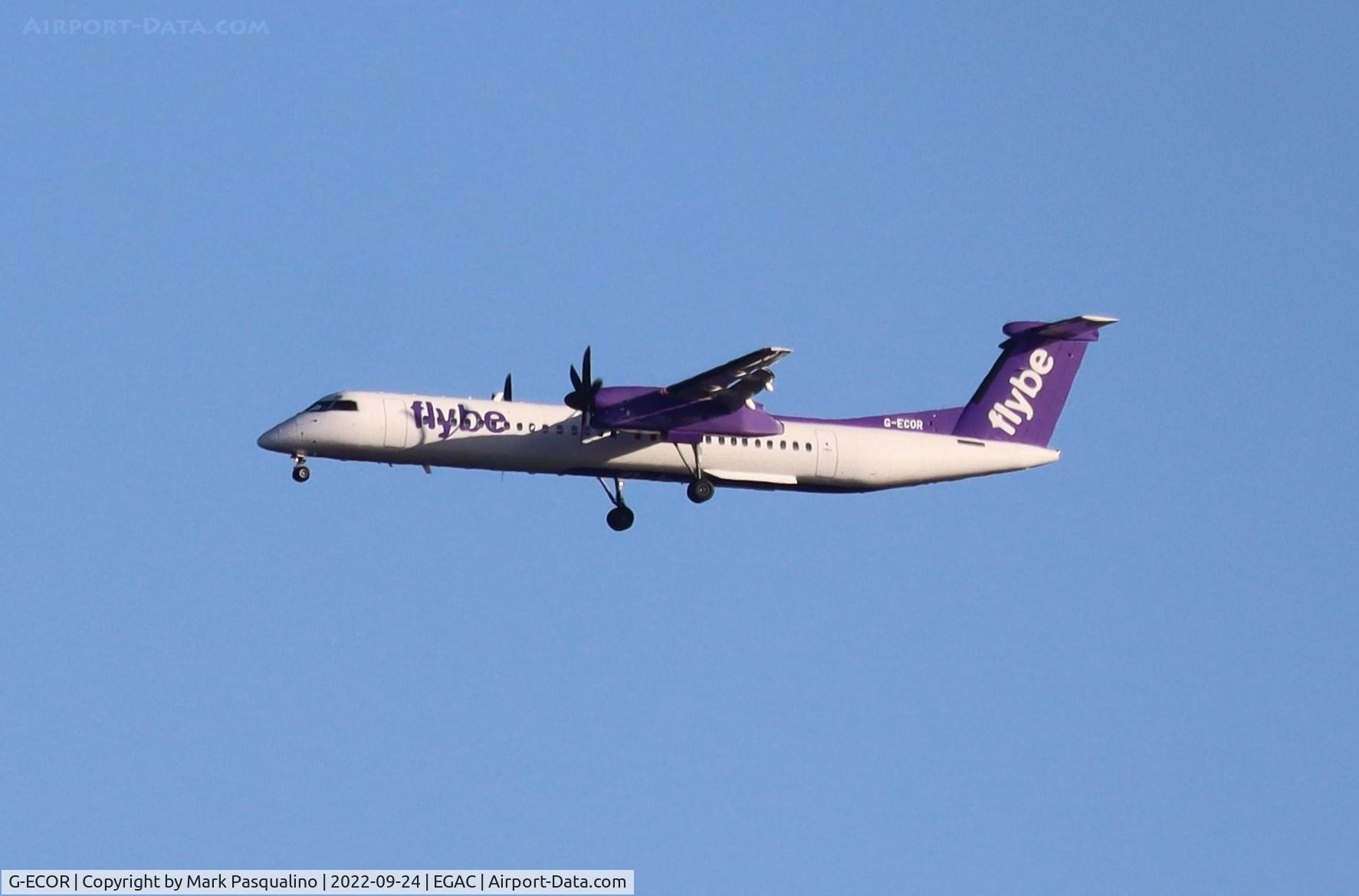 G-ECOR, 2009 De Havilland Canada DHC-8-402Q Dash 8 C/N 4248, DHC-8-402Q