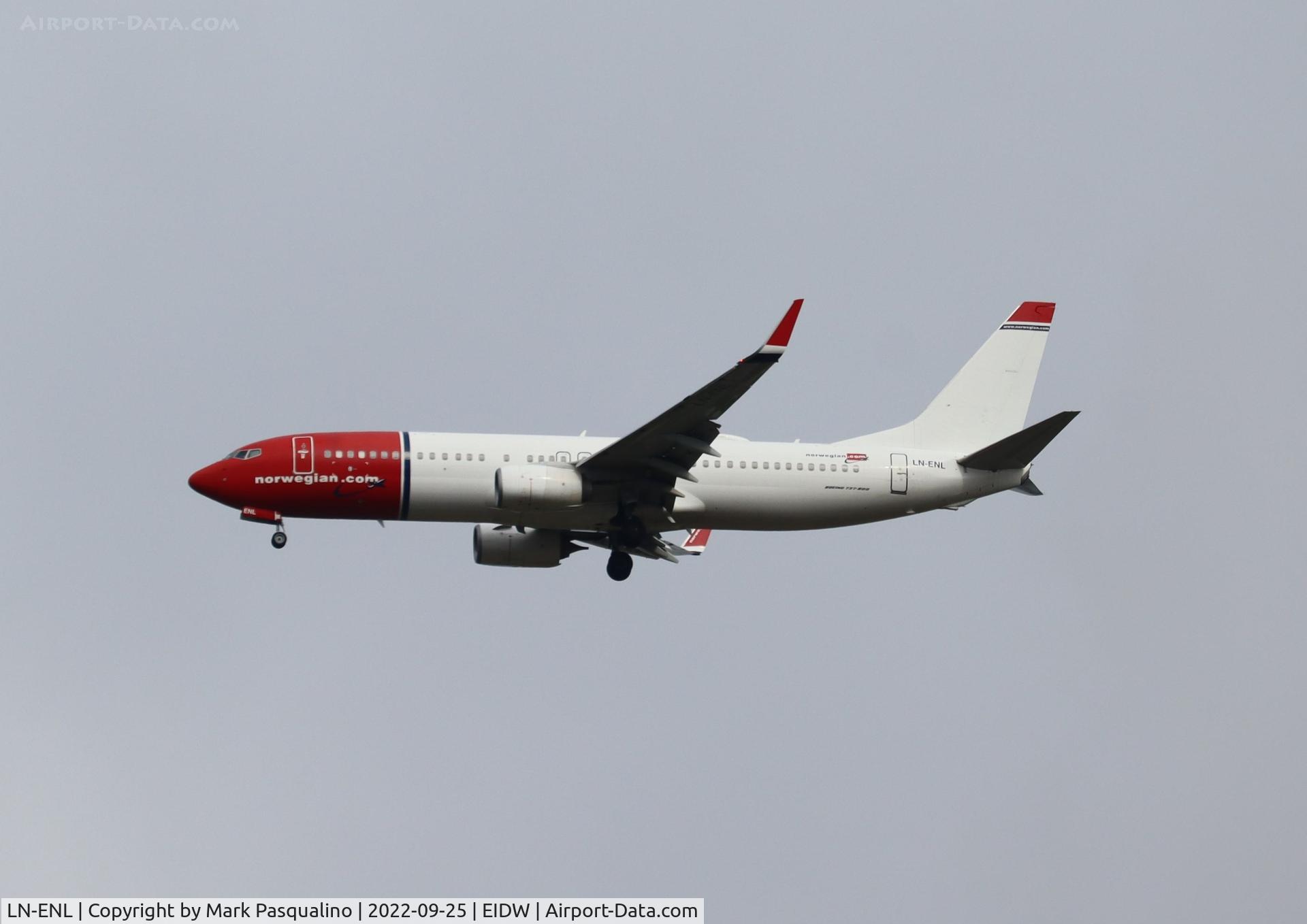 LN-ENL, 2016 Boeing 737-8JP C/N 41148, Boeing 737-8JP