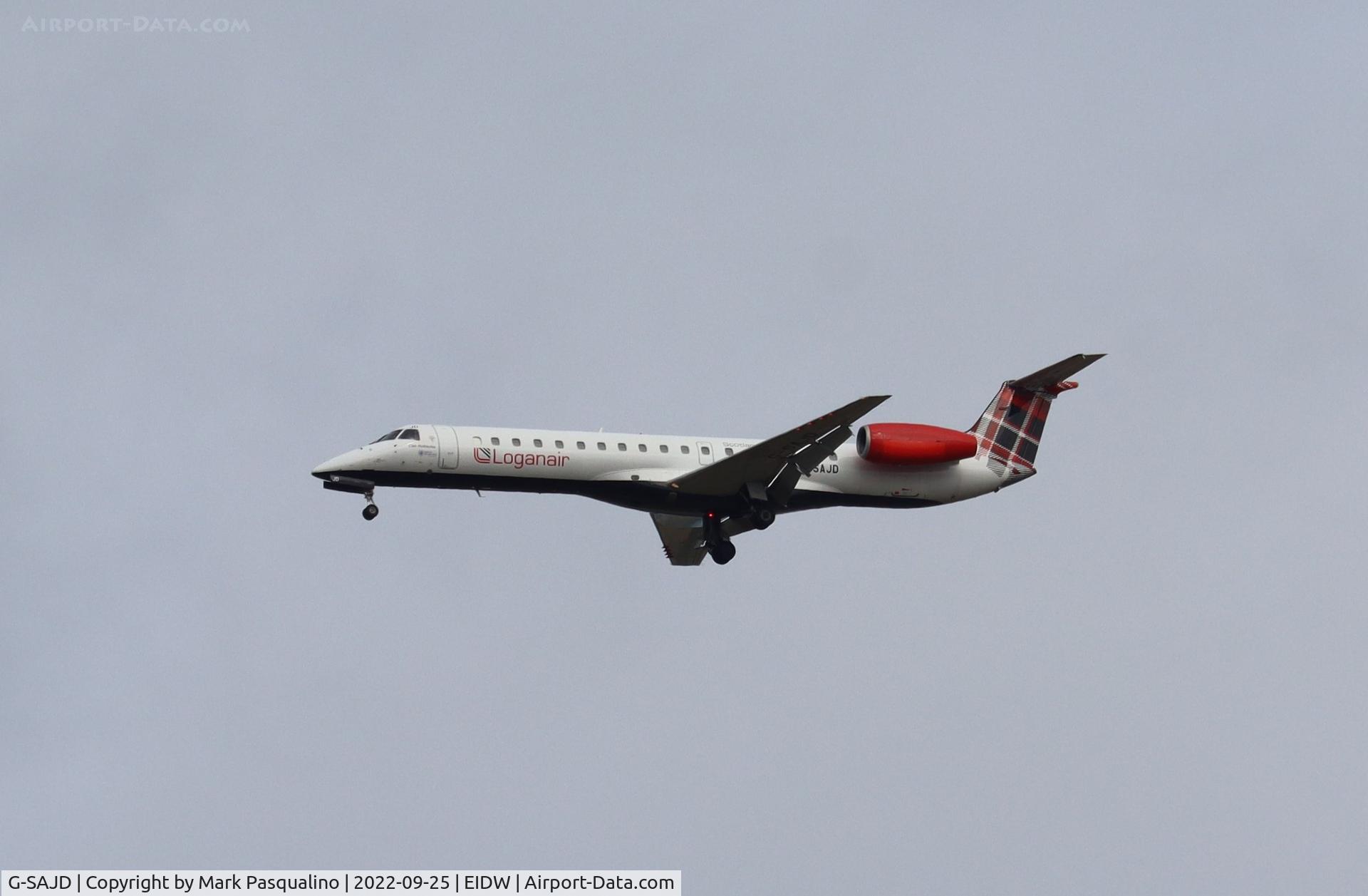 G-SAJD, 2001 Embraer EMB-145EP (ERJ-145EP) C/N 145454, EMB-145EP