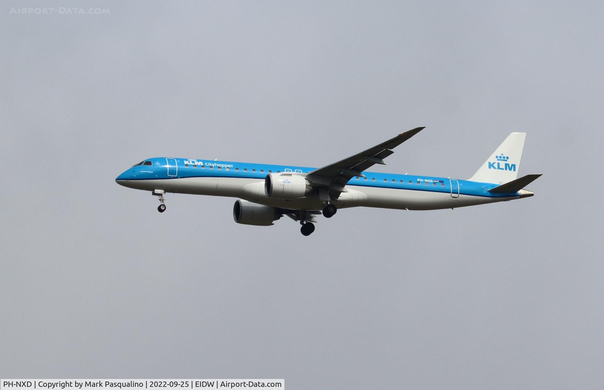 PH-NXD, 2021 Embraer E195-E2 (ERJ-190-400STD) C/N 19020054, ERJ-190-400STD