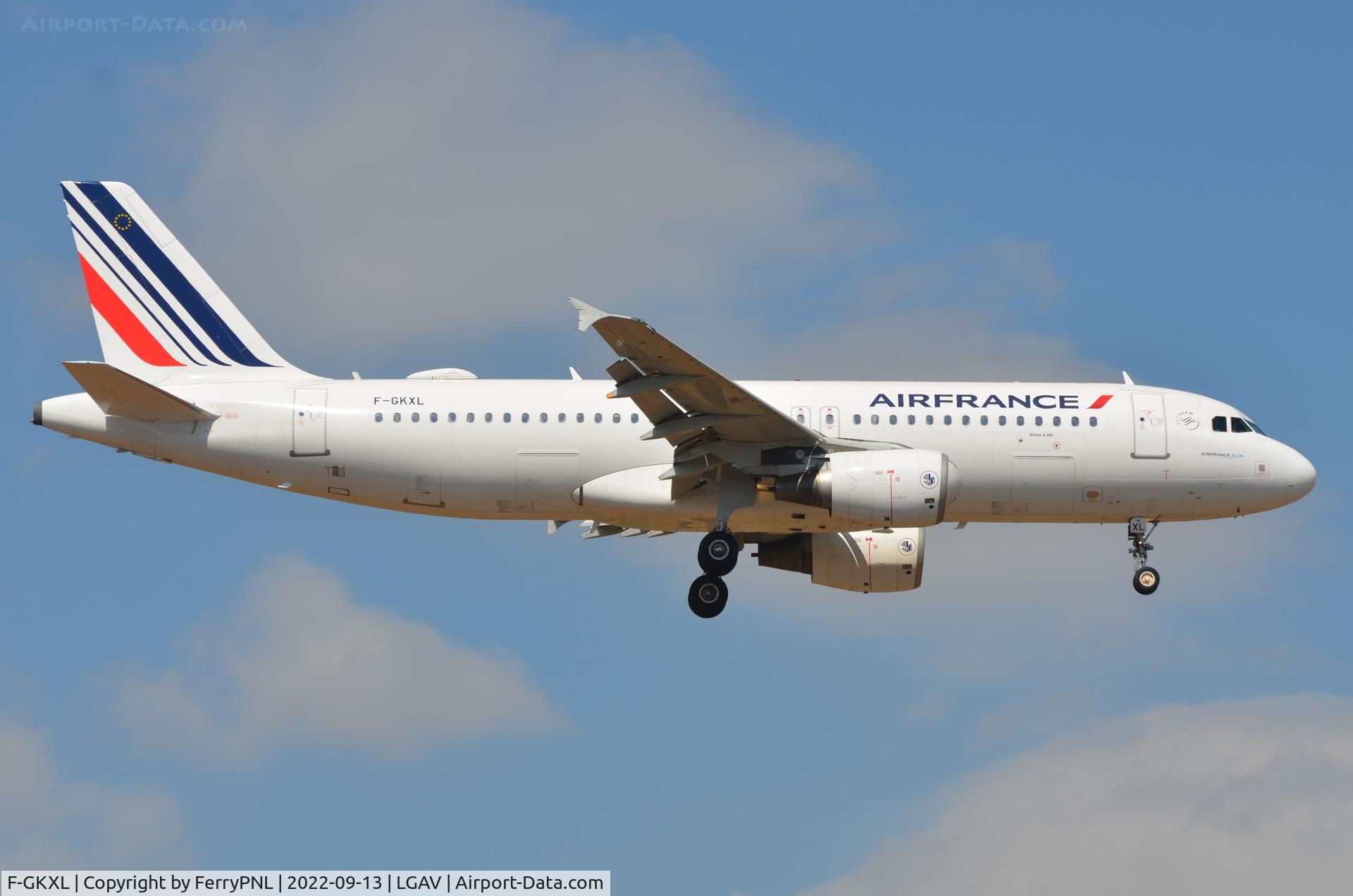 F-GKXL, 2006 Airbus A320-214 C/N 2705, Air France A320