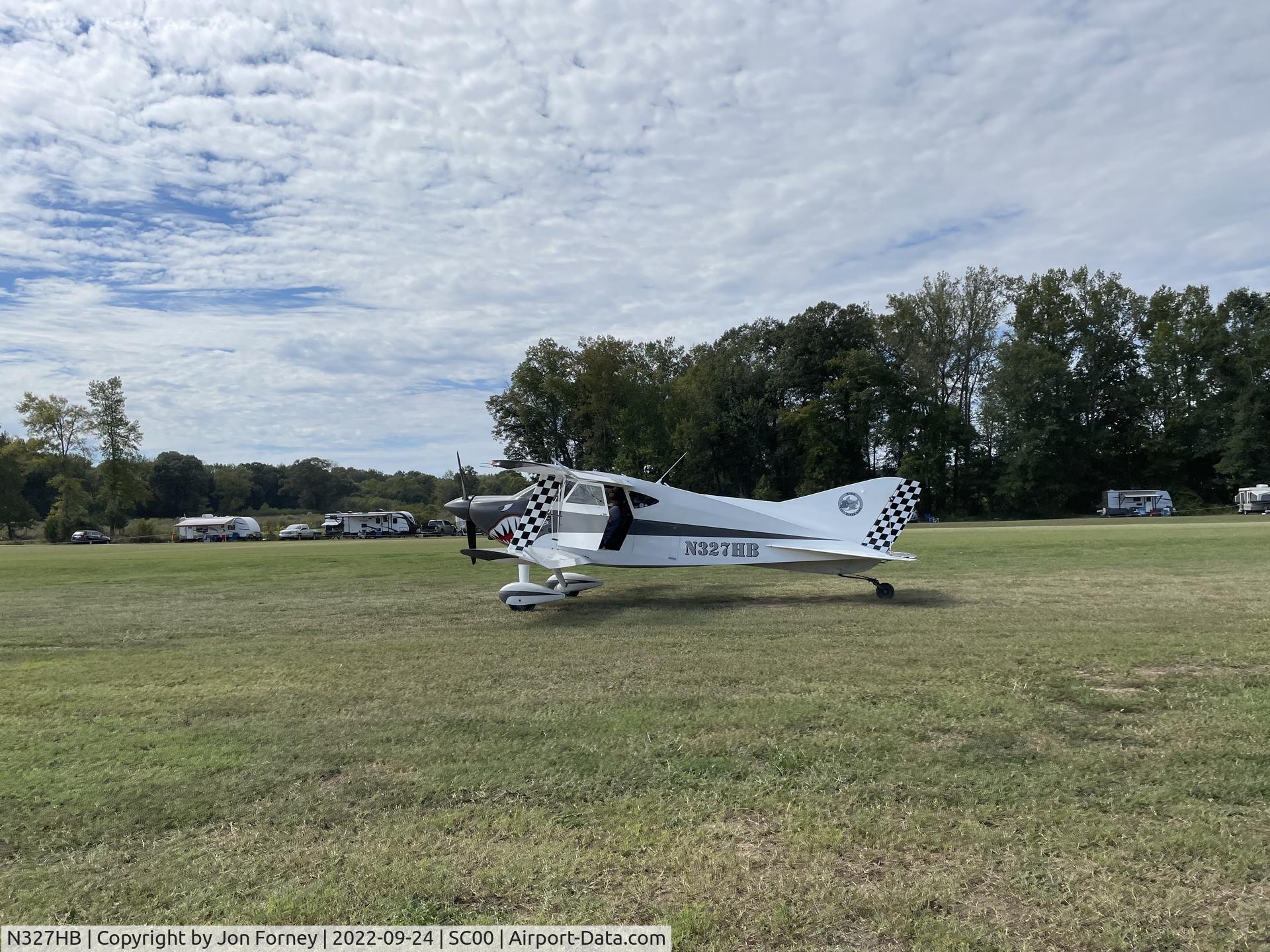 N327HB, 1980 Sorrell SNS-7 Hiperbipe C/N 221, Triple Tree Fly-In 2022
